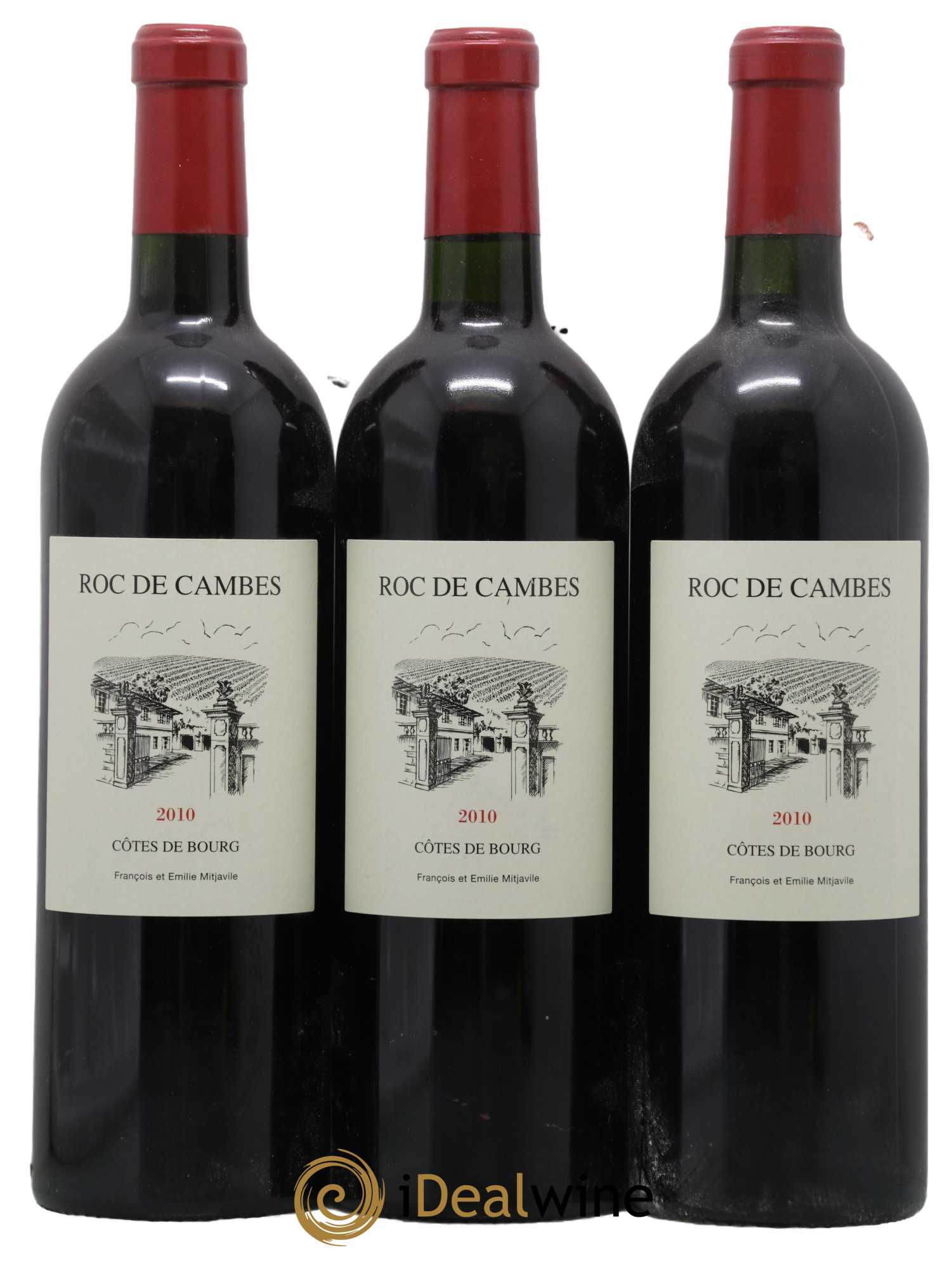 Roc de Cambes 2010 - Posten von 3 Flaschen - 0