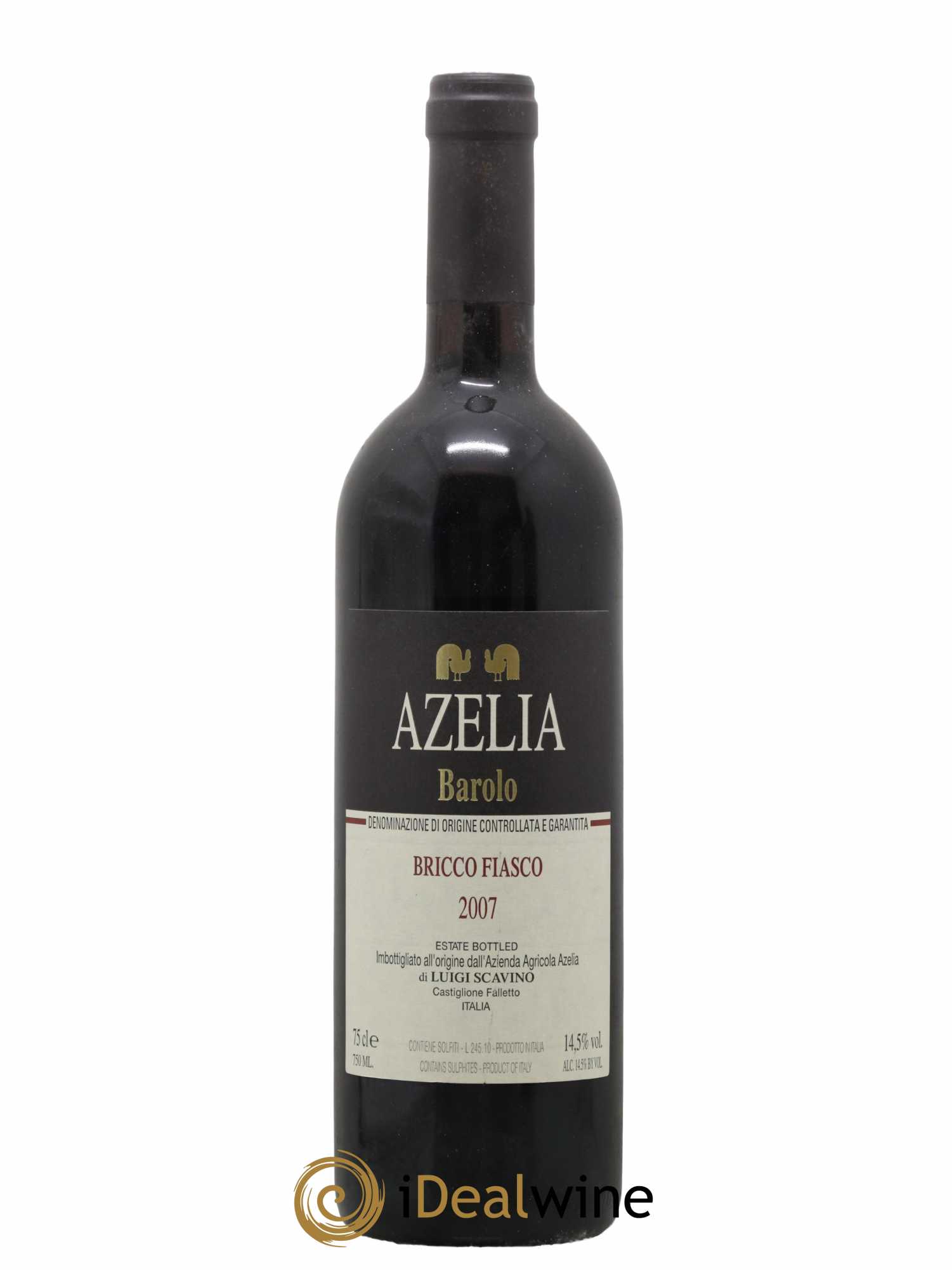 Barolo Bricco Fiasco Luigi Scavino Azelia 2007 - Lot de 1 bouteille - 0