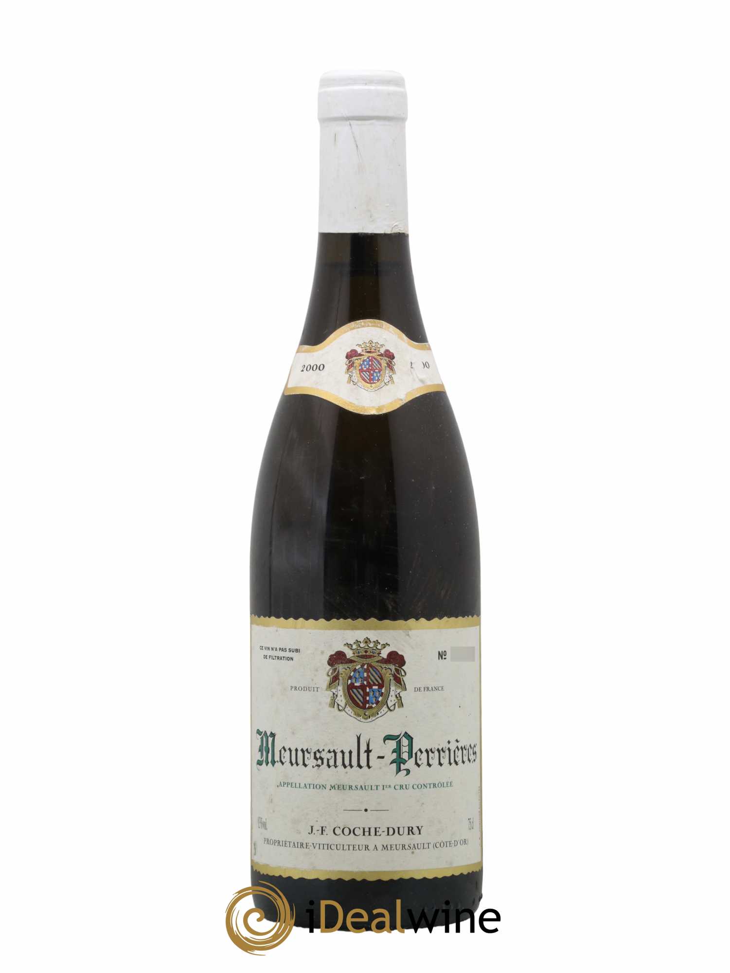 Meursault 1er Cru Perrières Coche Dury (Domaine) 2000 - Lot de 1 bouteille - 0