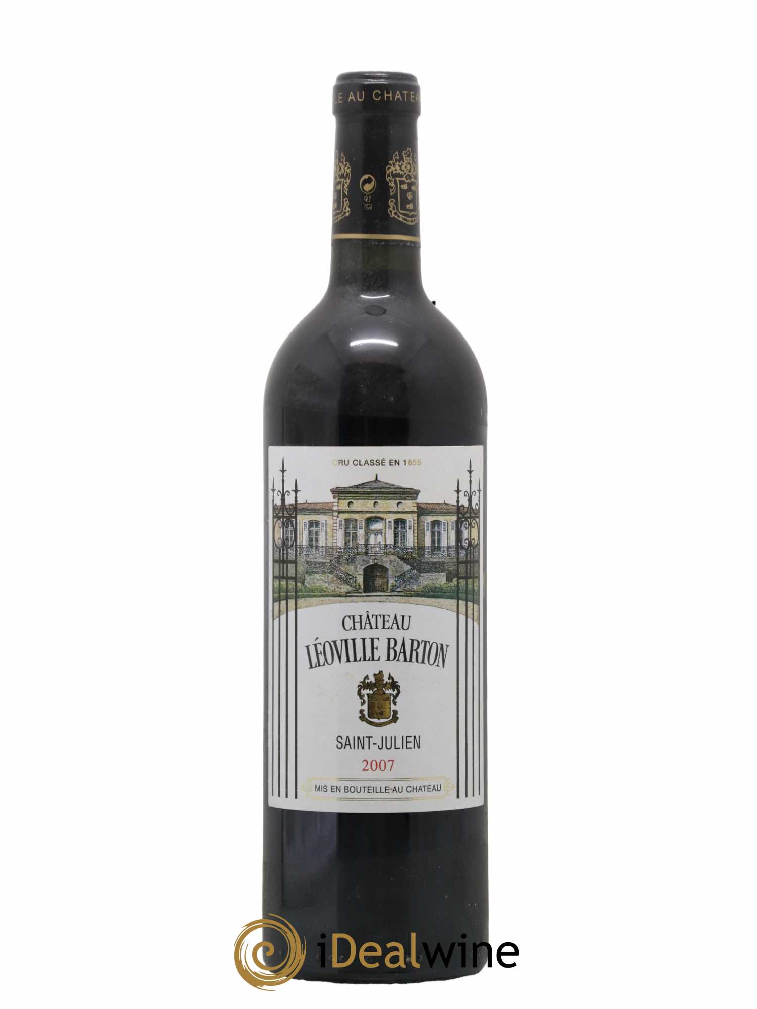 Château Léoville Barton 2ème Grand Cru Classé 2007 - Lot de 1 bouteille - 0