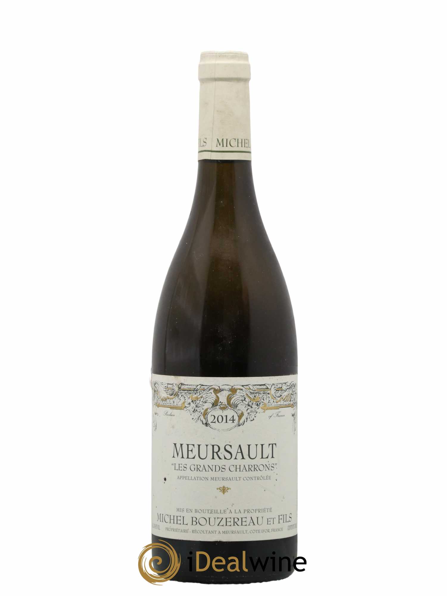 Meursault Les Grands Charrons Michel Bouzereau et Fils (Domaine) 2014 - Lot de 1 bouteille - 0