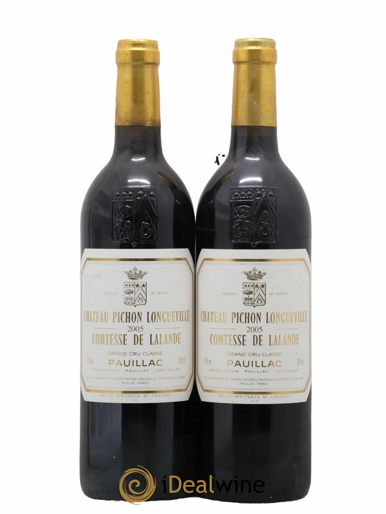 Château Pichon Longueville Comtesse de Lalande 2ème Grand Cru Classé 2005 - Lot de 2 bouteilles - 0