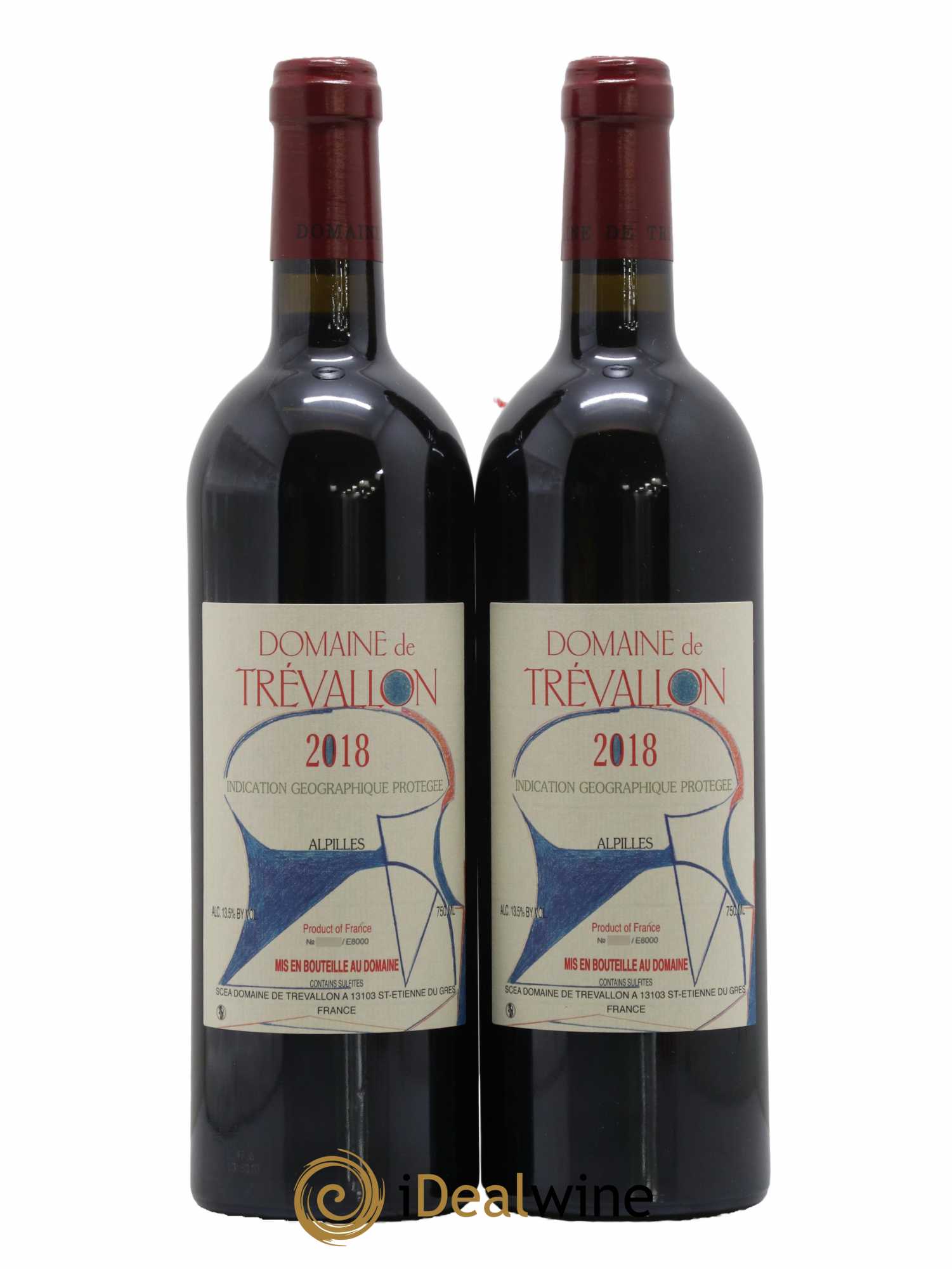 Alpilles Trévallon (Domaine de) Eloi Dürrbach 2018 - Posten von 2 Flaschen - 0