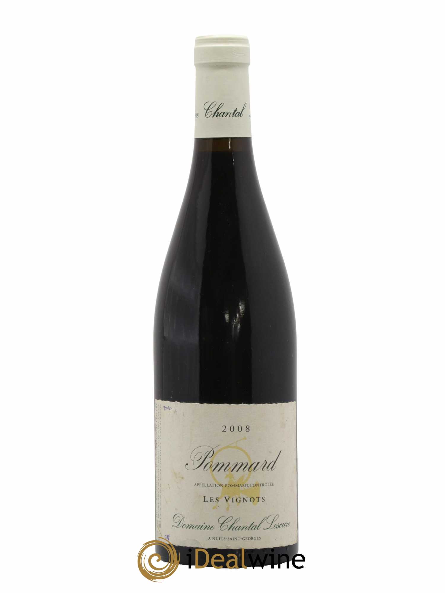 Pommard Les Vignots Chantal Lescure 2008 - Lot de 1 bouteille - 0