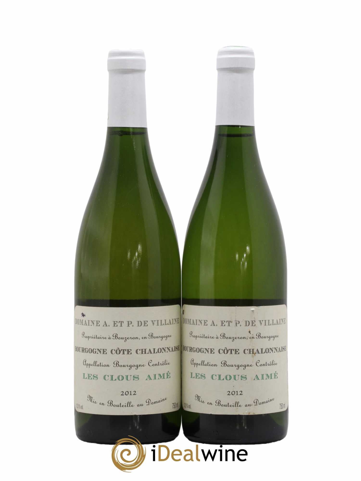 Bourgogne Les Clous Aimé Domaine de Villaine 2012 - Posten von 2 Flaschen - 0