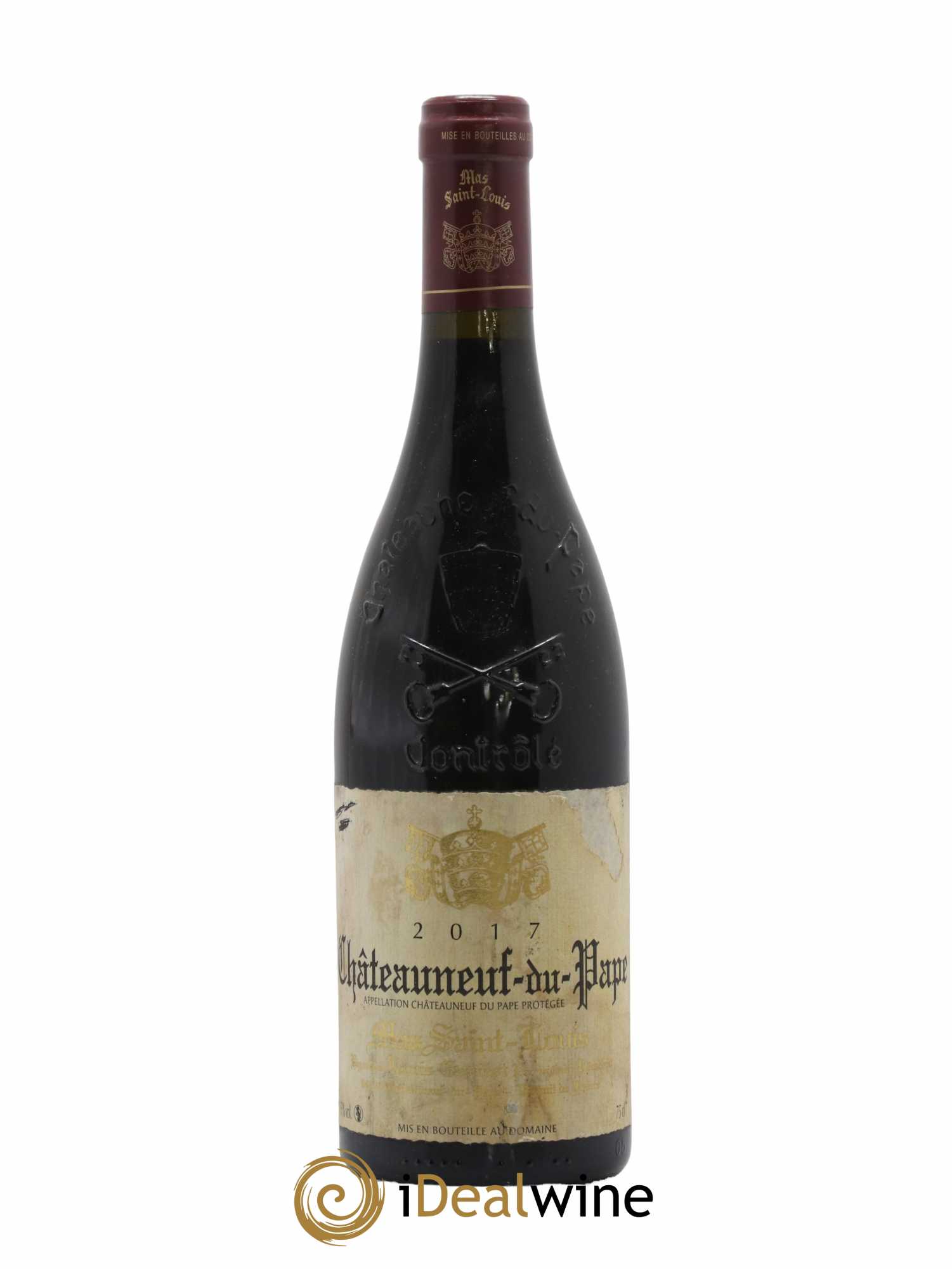 Châteauneuf-du-Pape Tradition Mas Saint-Louis 2017 - Lot de 1 bouteille - 0