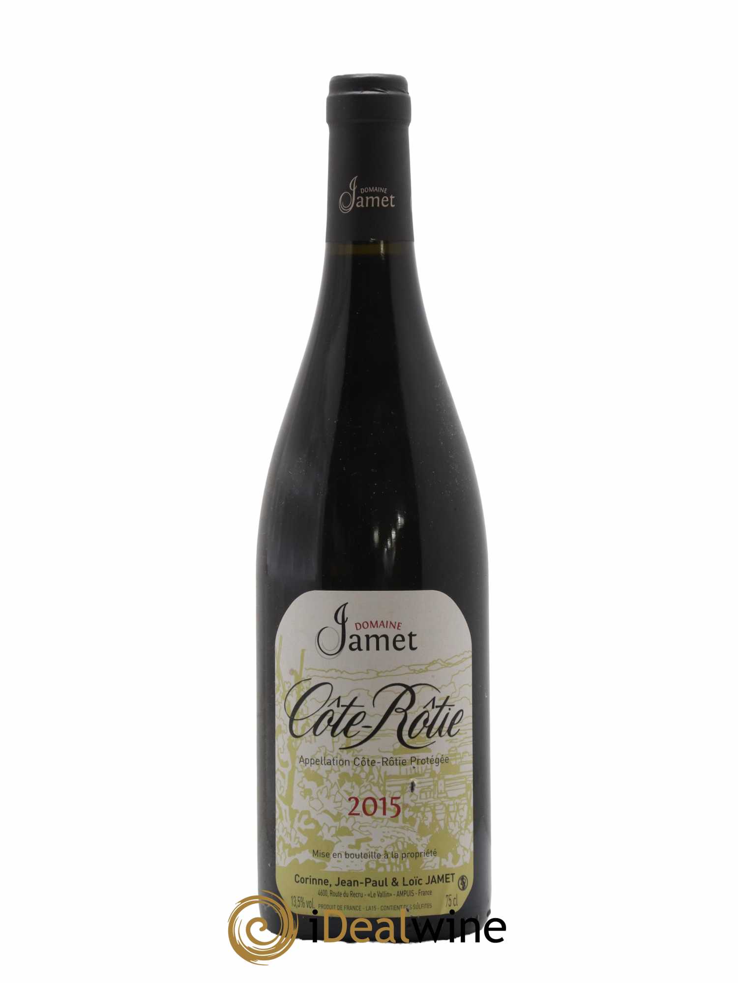 Côte-Rôtie Jamet (Domaine) 2015 - Posten von 1 Flasche - 0