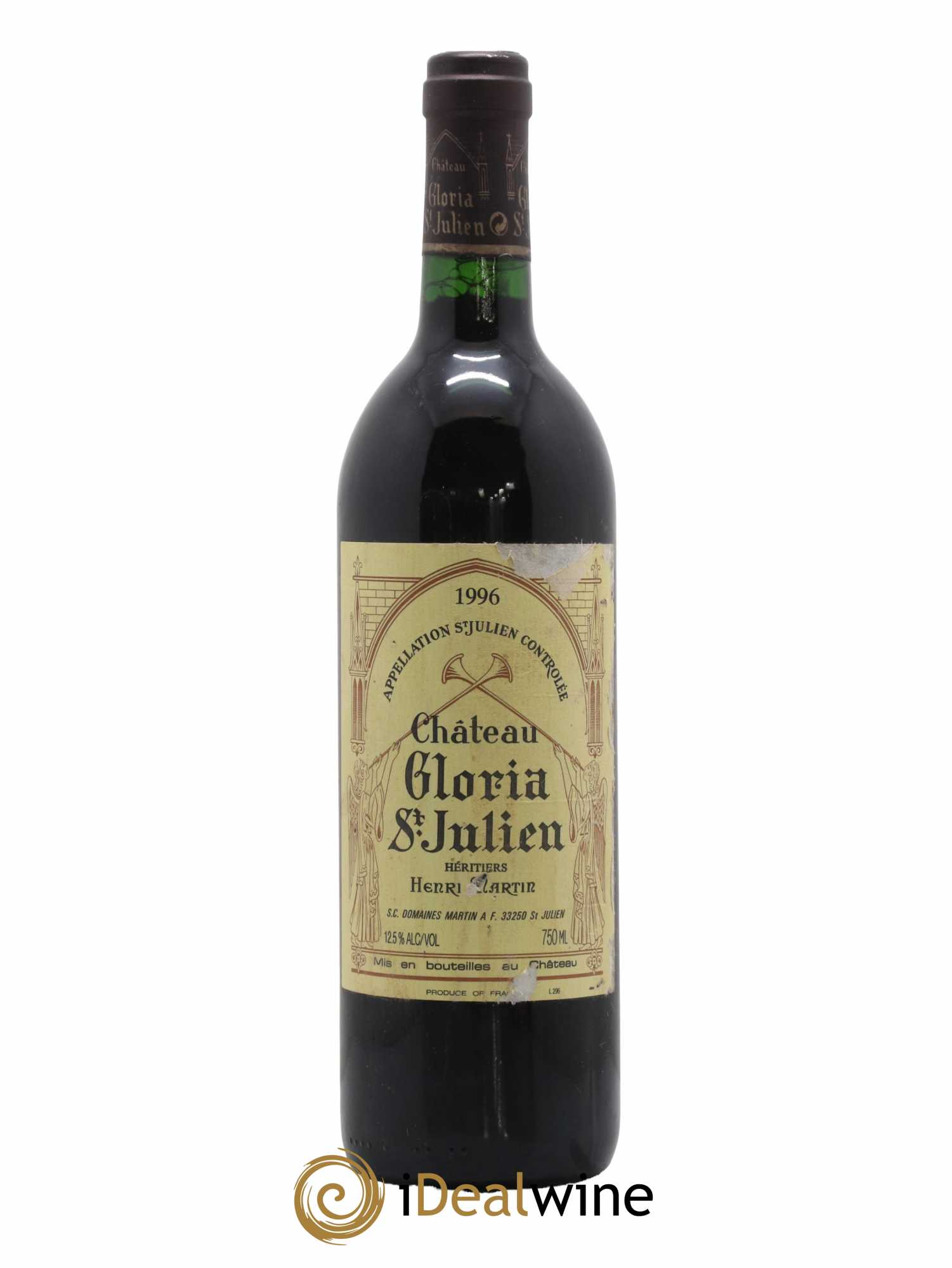 Château Gloria 1996 - Lot de 1 bouteille - 0