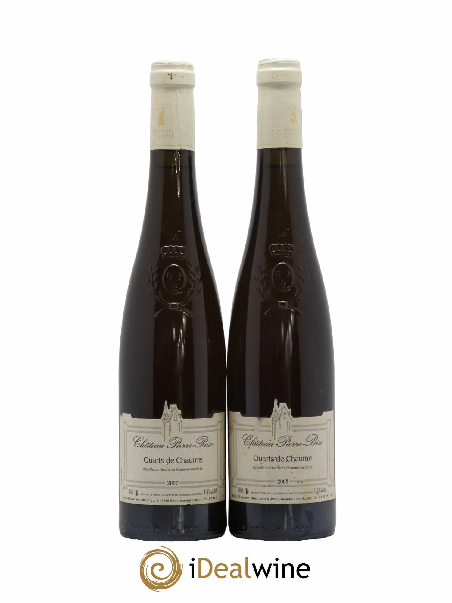 Quarts de Chaume 50CL Château Pierre Bise 2007 - Lotto di 2 bottiglie - 0