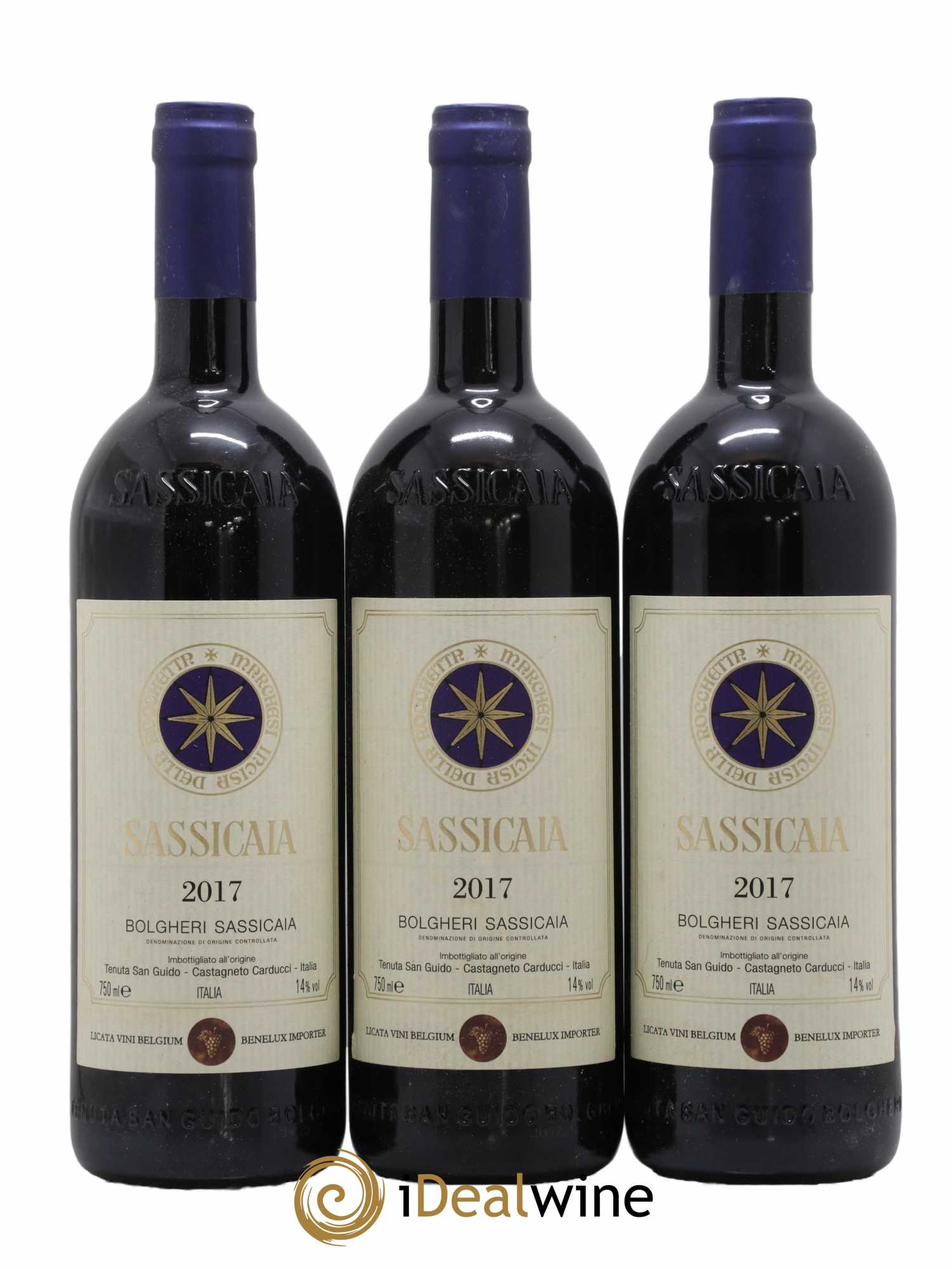 Bolgheri DOC Sassicaia Tenuta San Guido 2017 - Lot de 6 bouteilles - 2