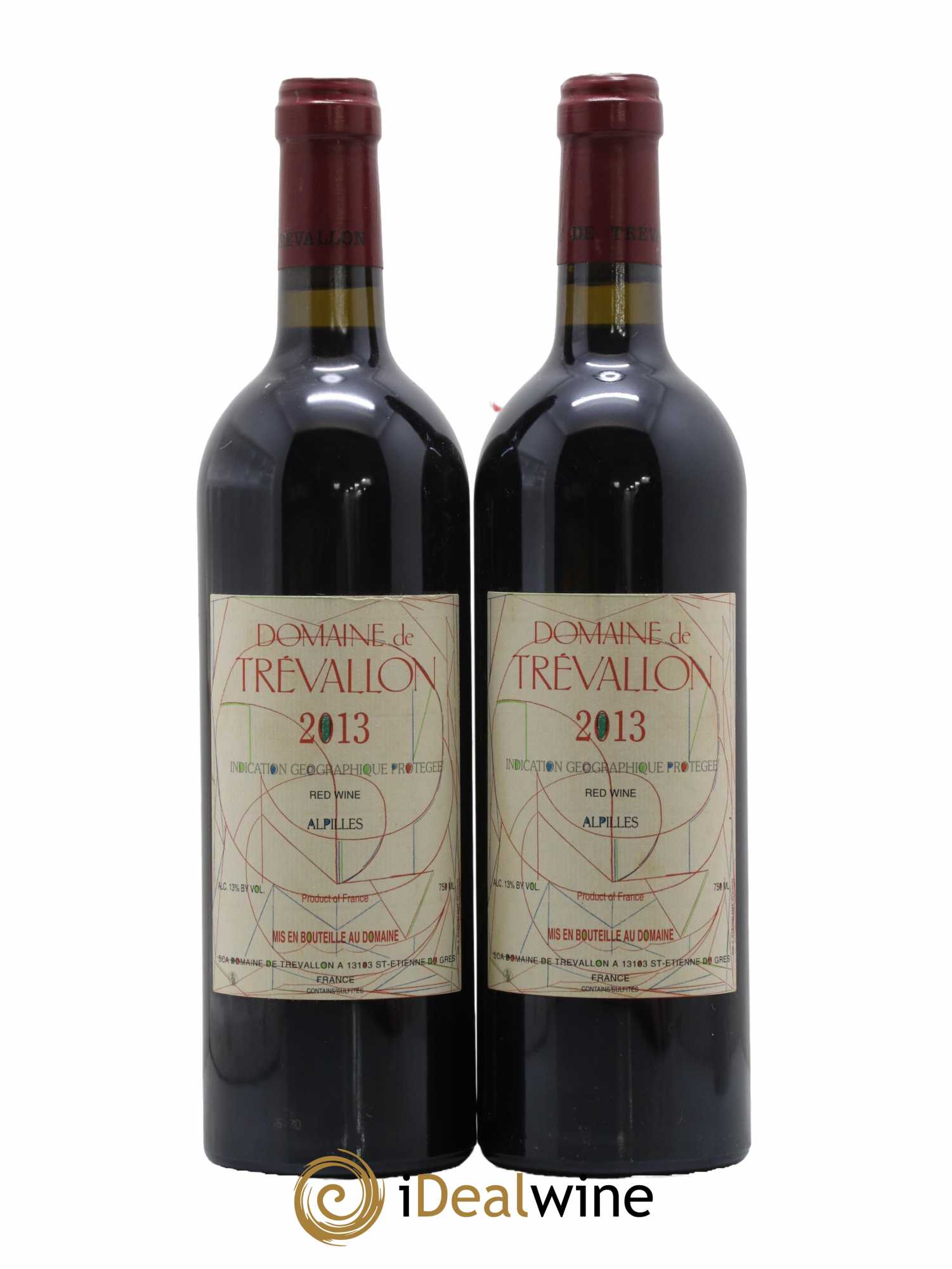 Alpilles Trévallon (Domaine de) Eloi Dürrbach 2013 - Lot de 2 bouteilles - 0