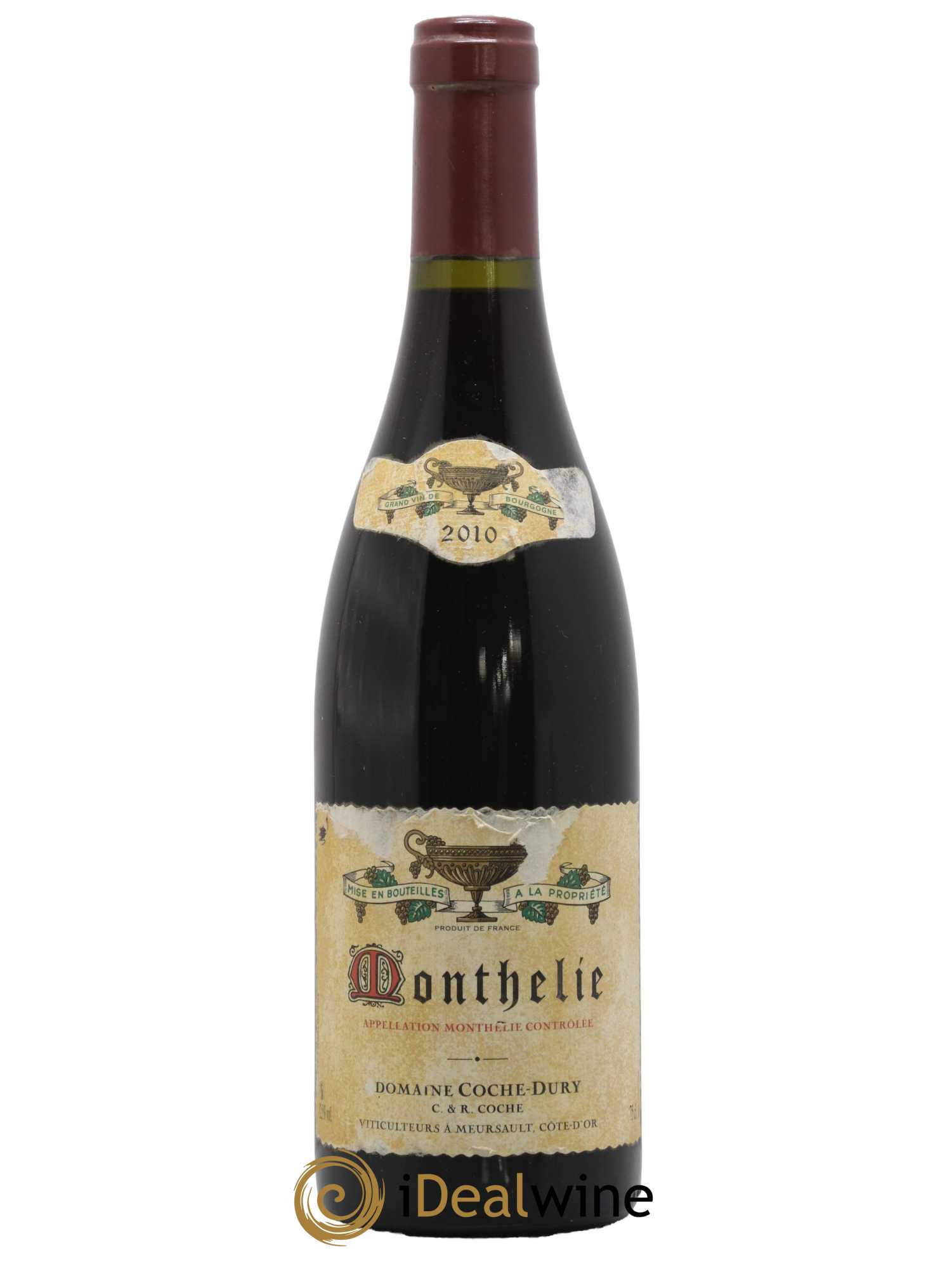 Monthélie Coche Dury (Domaine) 2010 - Lot of 1 bottle - 0
