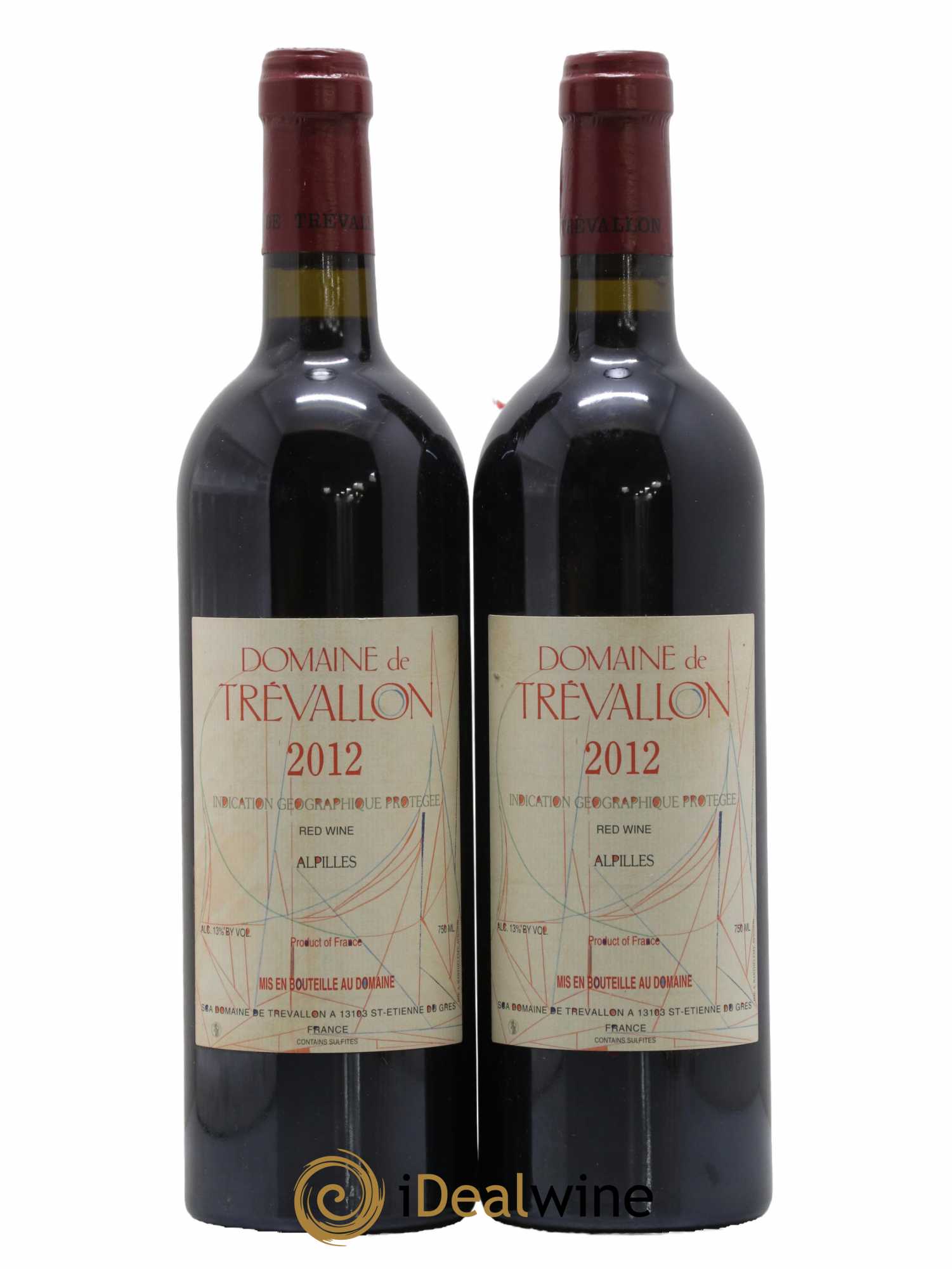 Alpilles Trévallon (Domaine de) Eloi Dürrbach 2012 - Lot de 2 bouteilles - 0