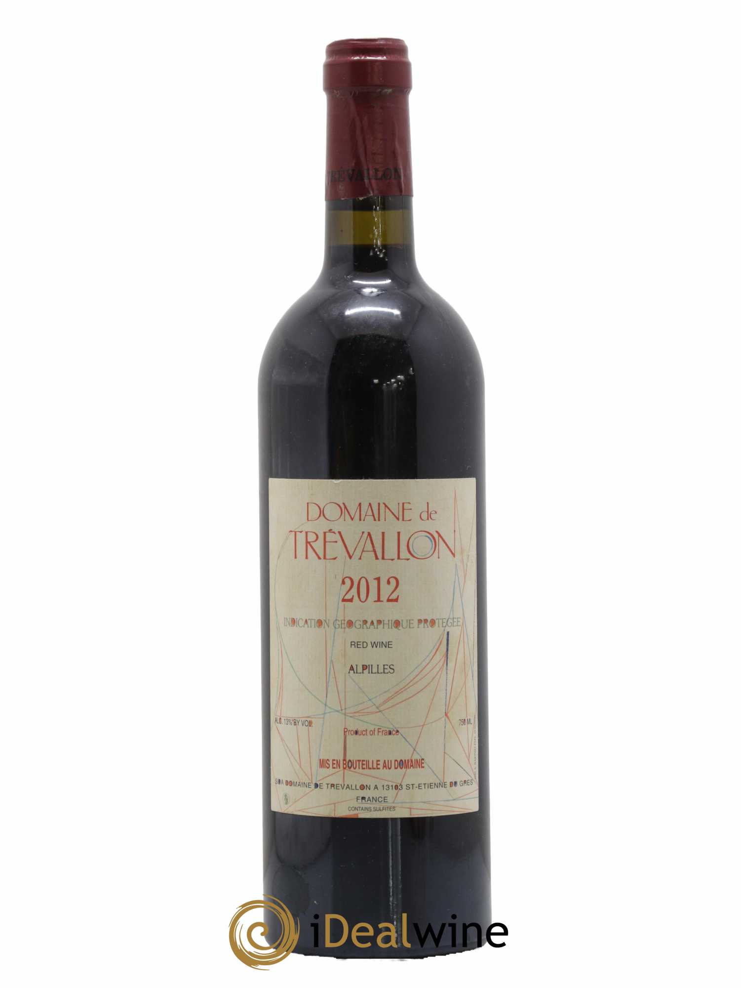 Alpilles Trévallon (Domaine de) Eloi Dürrbach 2012 - Lot de 1 bouteille - 0