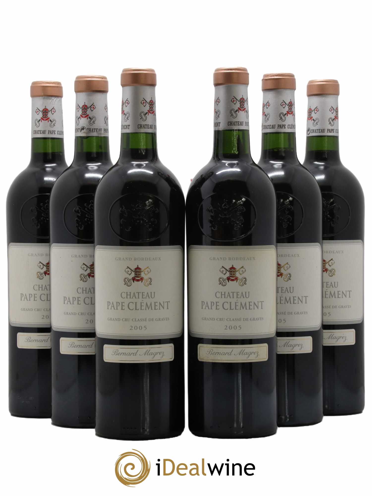 Château Pape Clément Cru Classé de Graves 2005 - Lot de 6 bouteilles - 0
