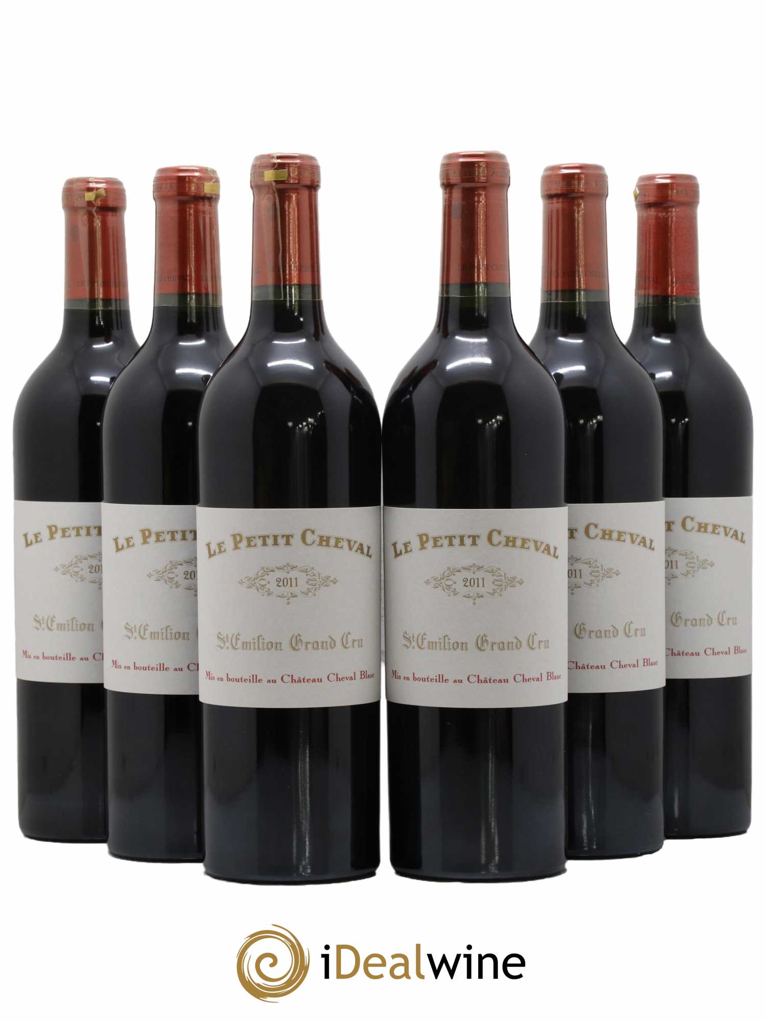 Le Petit Cheval Second Vin 2011 - Lot de 6 bouteilles - 0