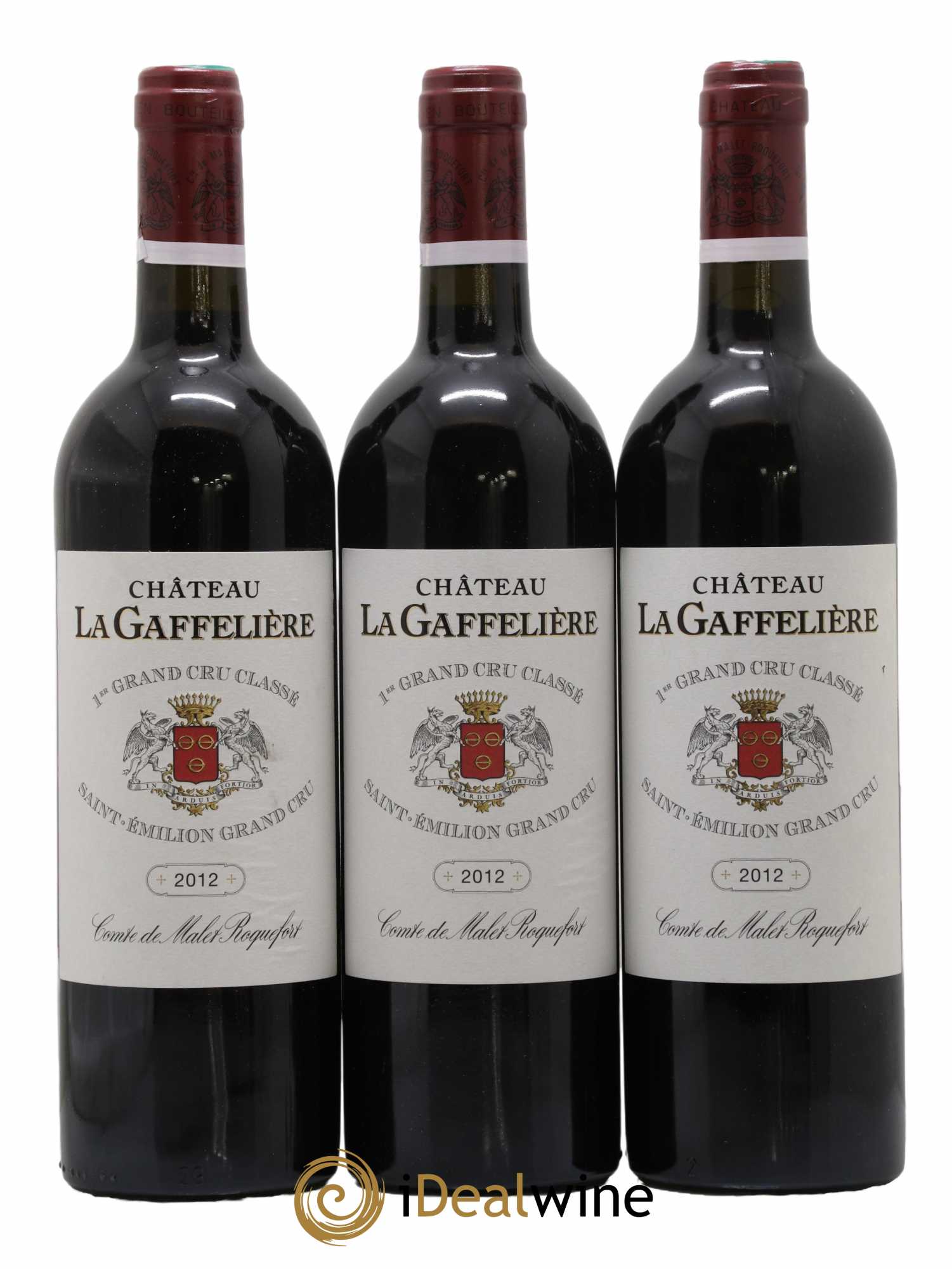 Château la Gaffelière 1er Grand Cru Classé B 2012 - Lot de 3 bouteilles - 0