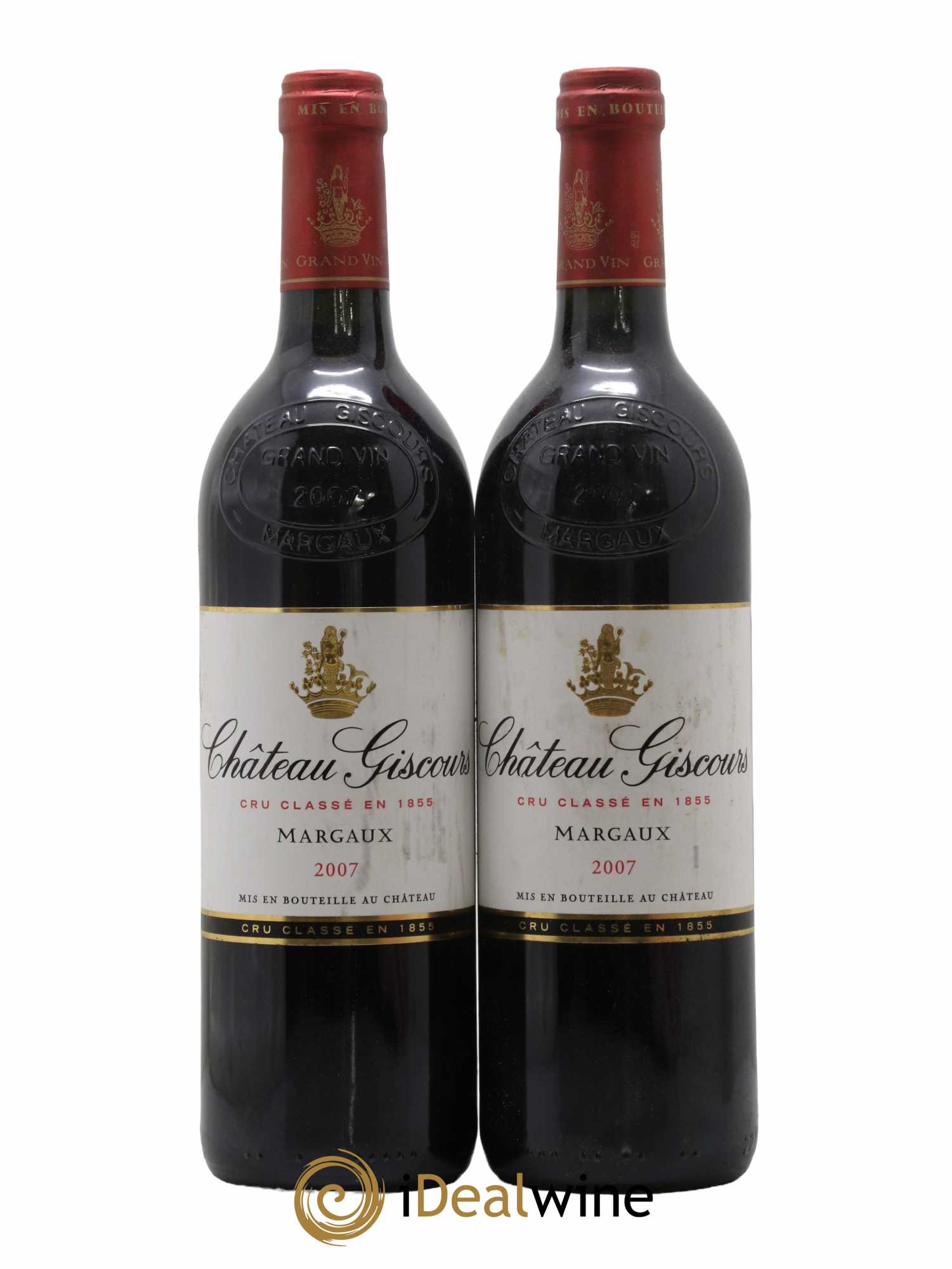 Château Giscours 3ème Grand Cru Classé 2007 - Lot de 2 bouteilles - 0