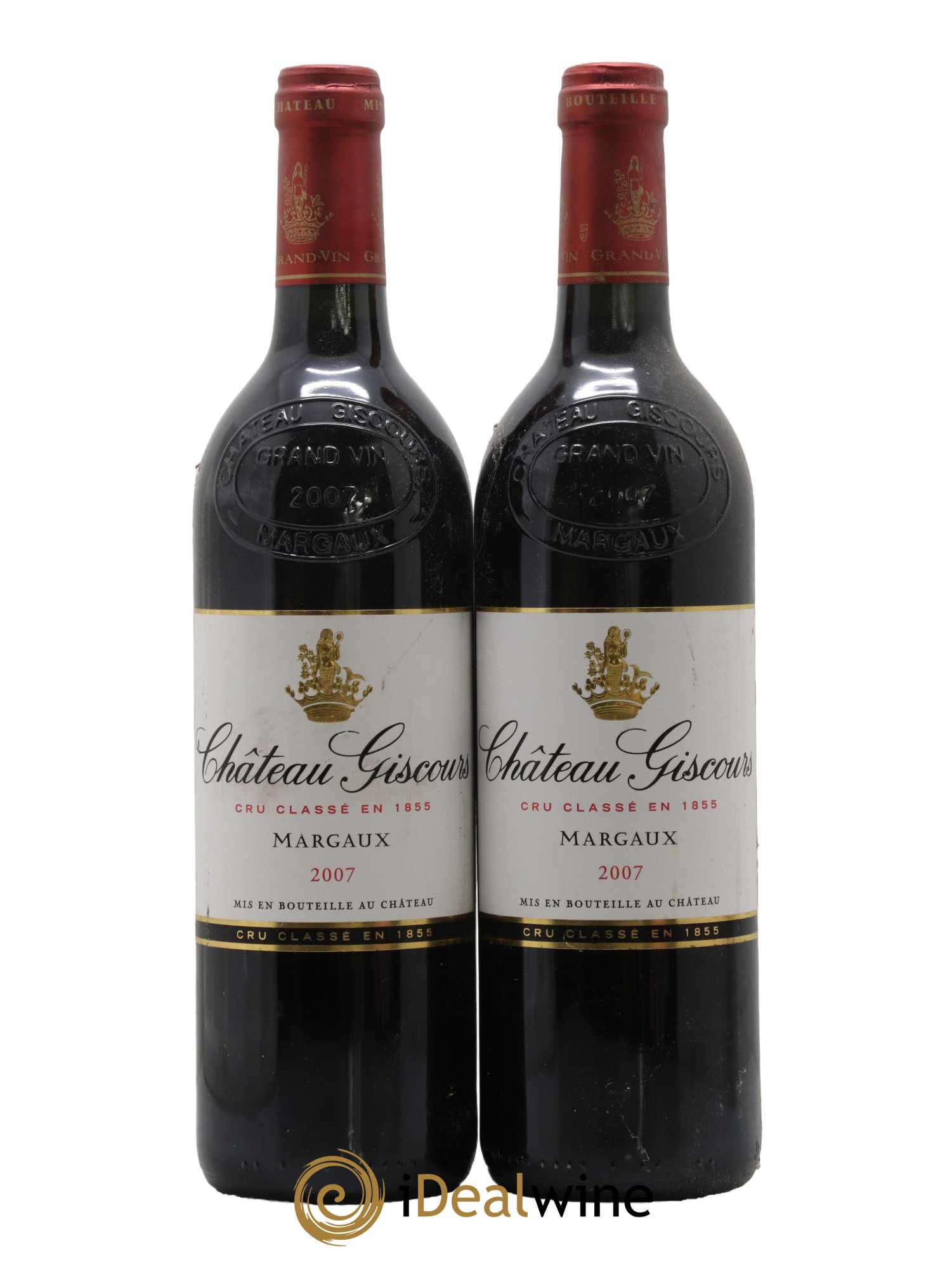 Château Giscours 3ème Grand Cru Classé 2007 - Lot de 2 bouteilles - 0