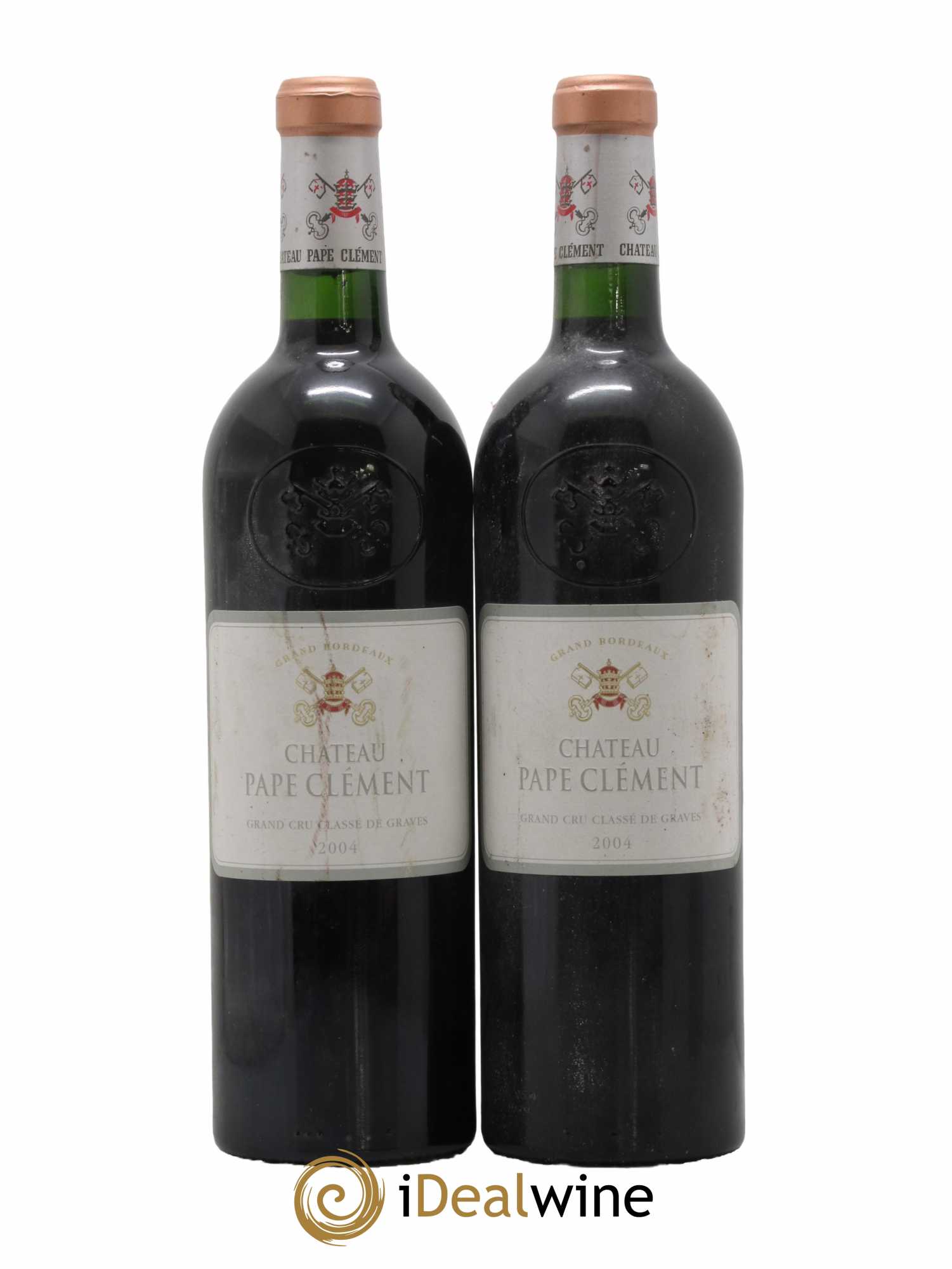 Château Pape Clément Cru Classé de Graves 2004 - Lot de 2 bouteilles - 0
