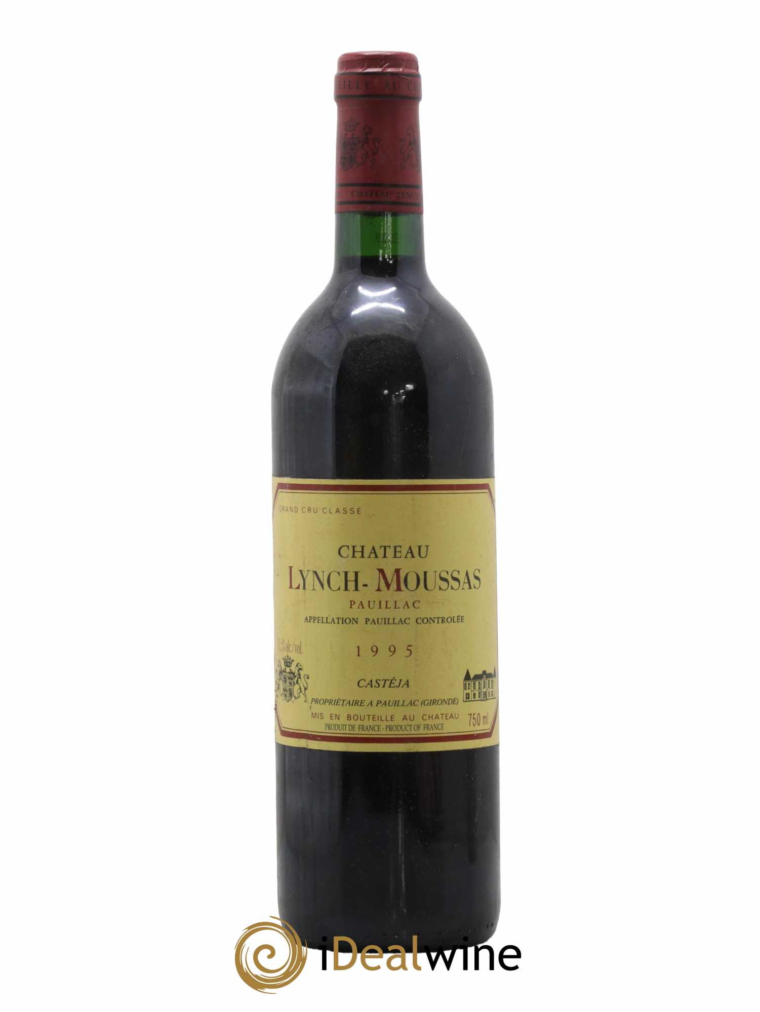 Château Lynch Moussas 5ème Grand Cru Classé 1995 - Lot de 1 bouteille - 0