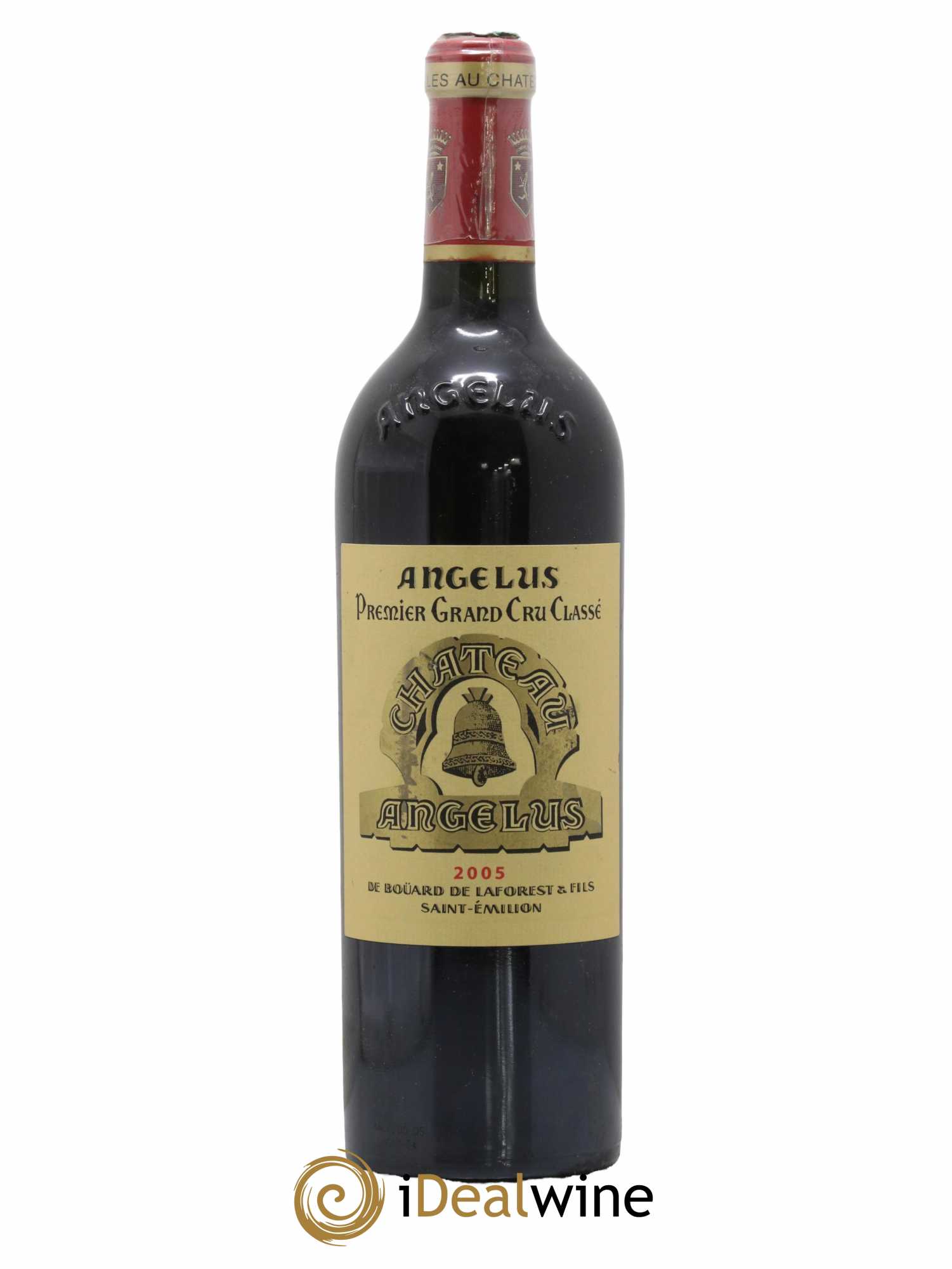 Château Angélus 1er Grand Cru Classé A 2005 - Lot de 1 bouteille - 0