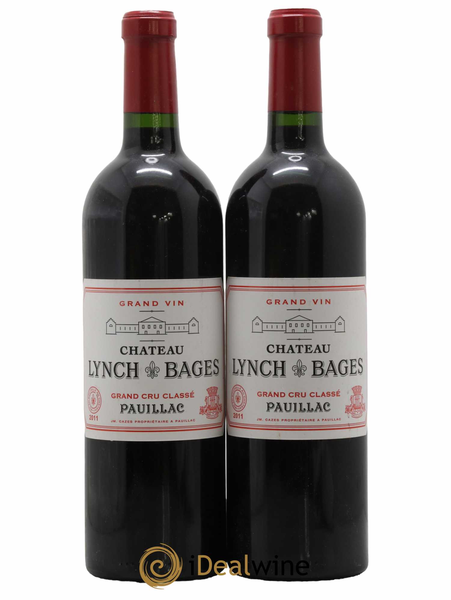 Château Lynch Bages 5ème Grand Cru Classé 2011 - Lot of 2 bottles - 0