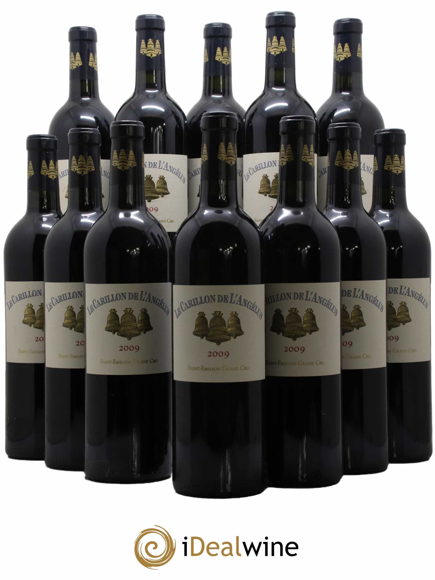 Le Carillon de l'Angélus Second Vin 2009 - Lot de 12 bouteilles - 0