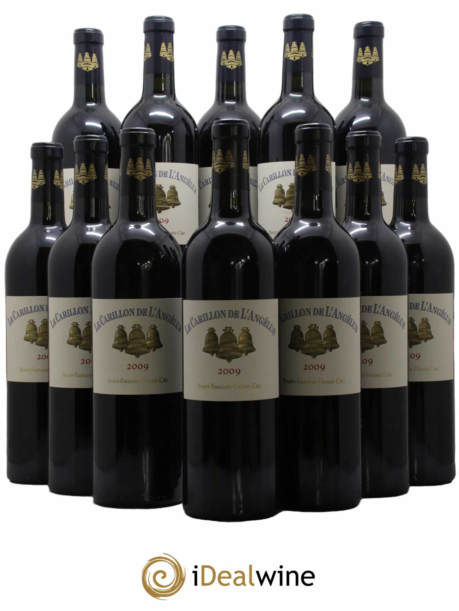Le Carillon de l'Angélus Second Vin 2009 - Lot de 12 bouteilles - 0