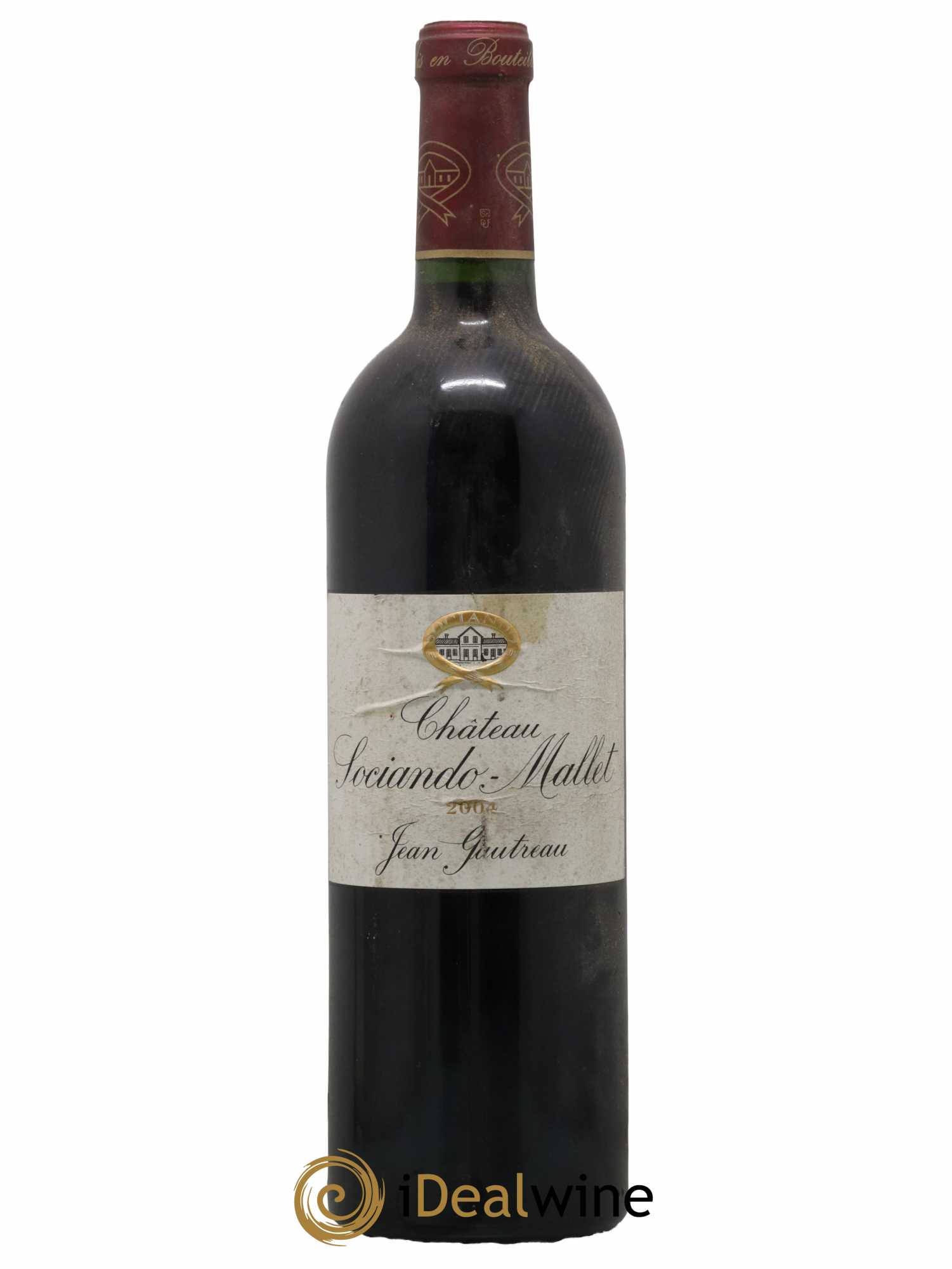 Château Sociando Mallet 2004 - Lot de 1 bouteille - 0