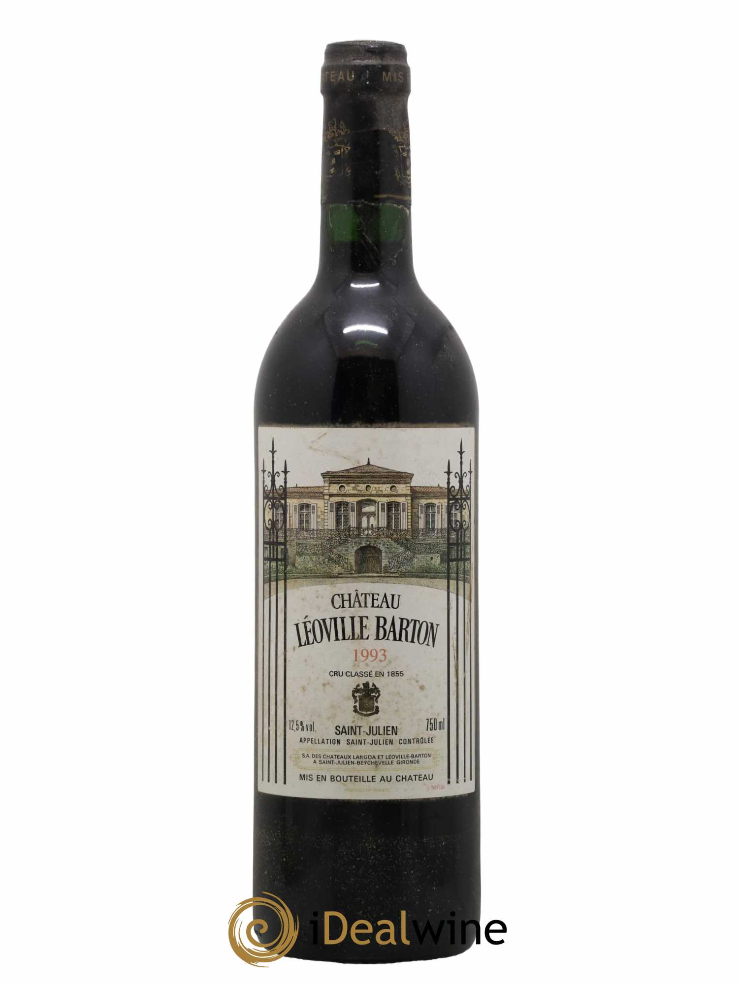 Château Léoville Barton 2ème Grand Cru Classé 1993 - Lot de 1 bouteille - 0