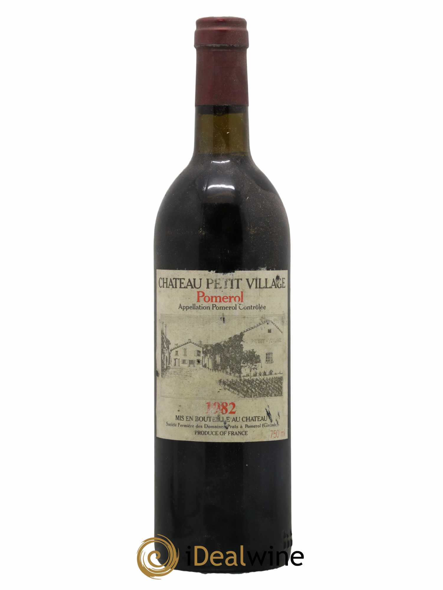 Château Petit Village 1982 - Lot de 1 bouteille - 0