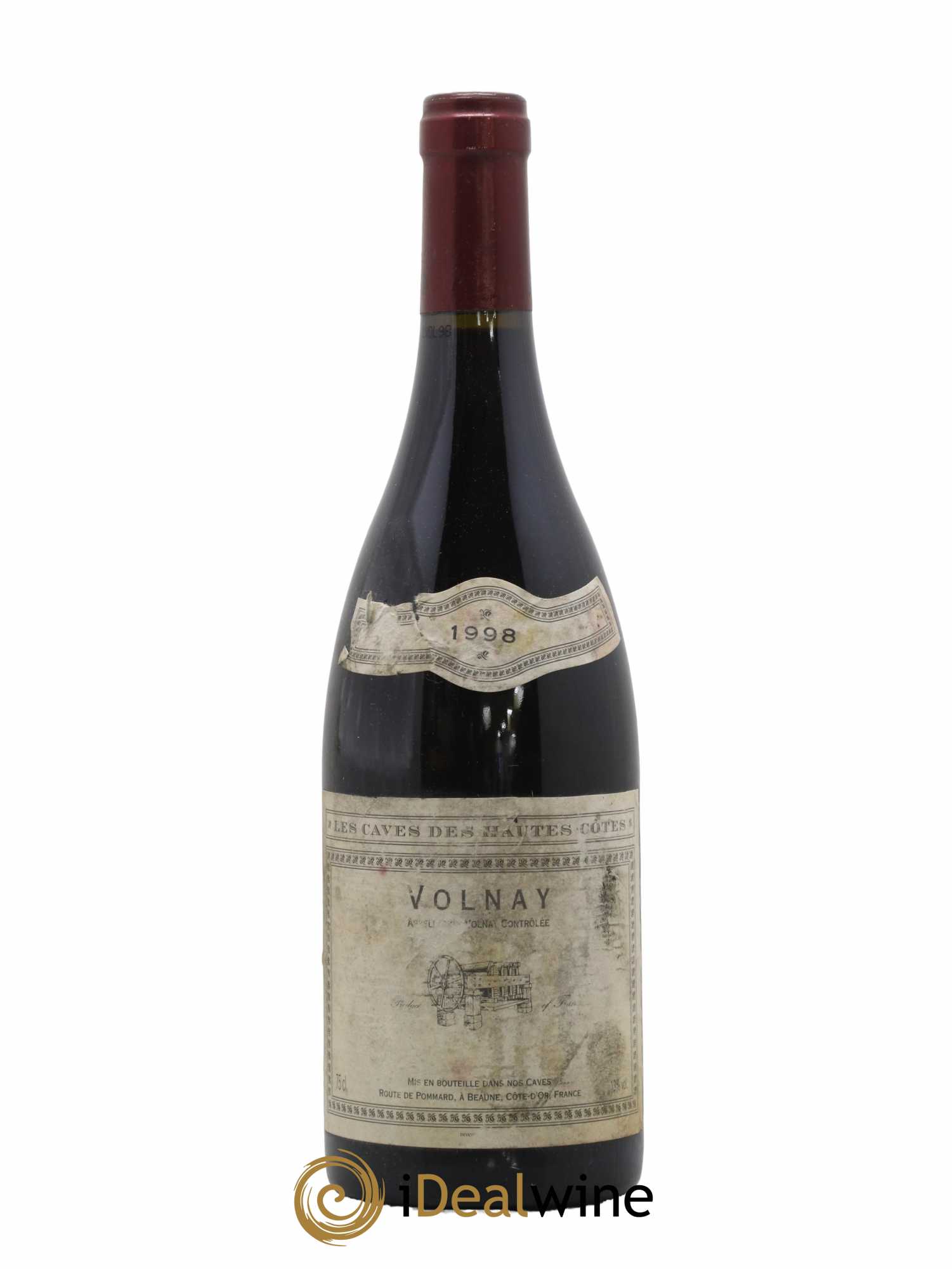 Volnay Les Caves de Hautes Côtes 1998 - Lot de 1 bouteille - 0