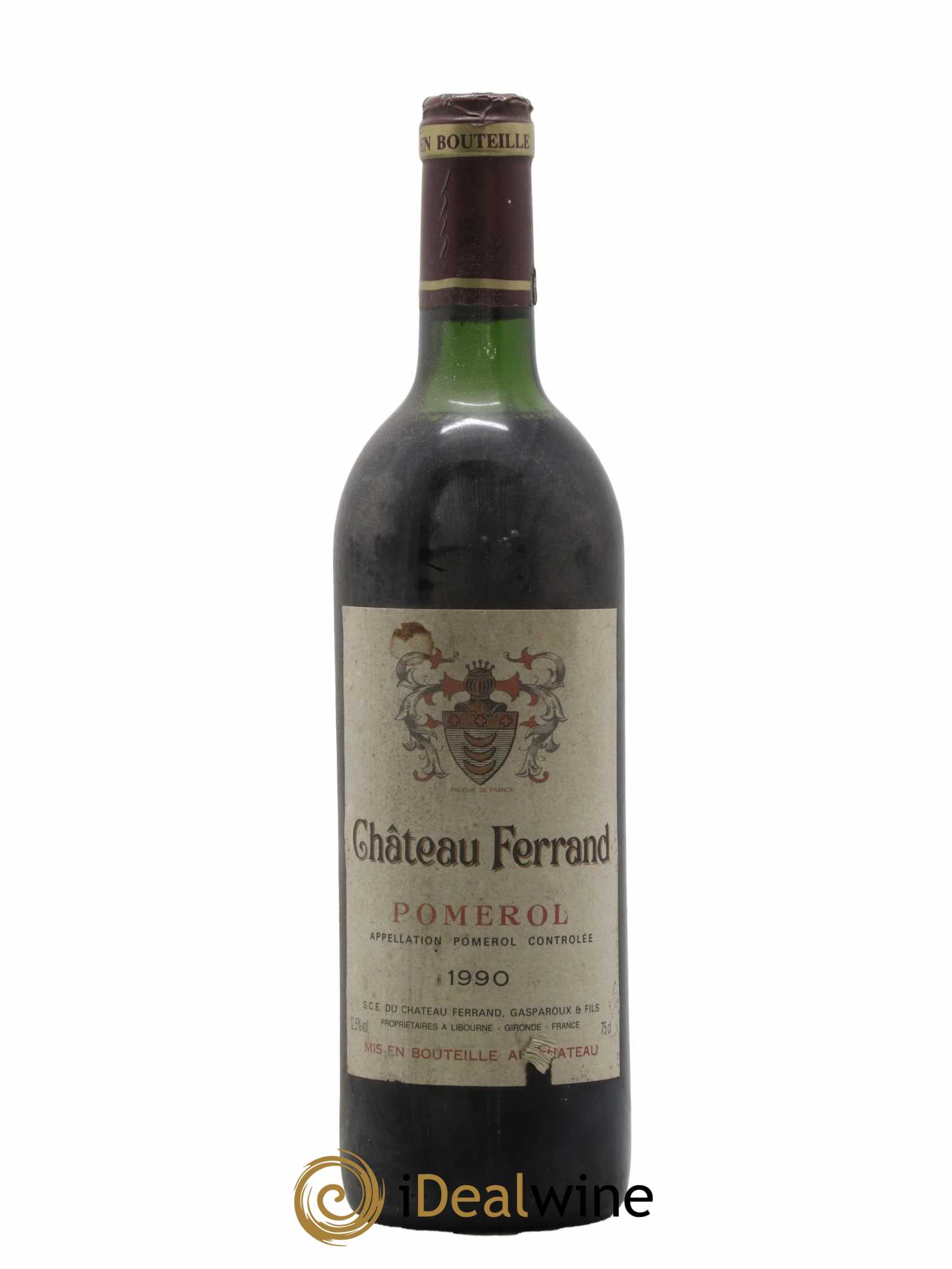 Château Ferrand 1990 - Lot de 1 bouteille - 0