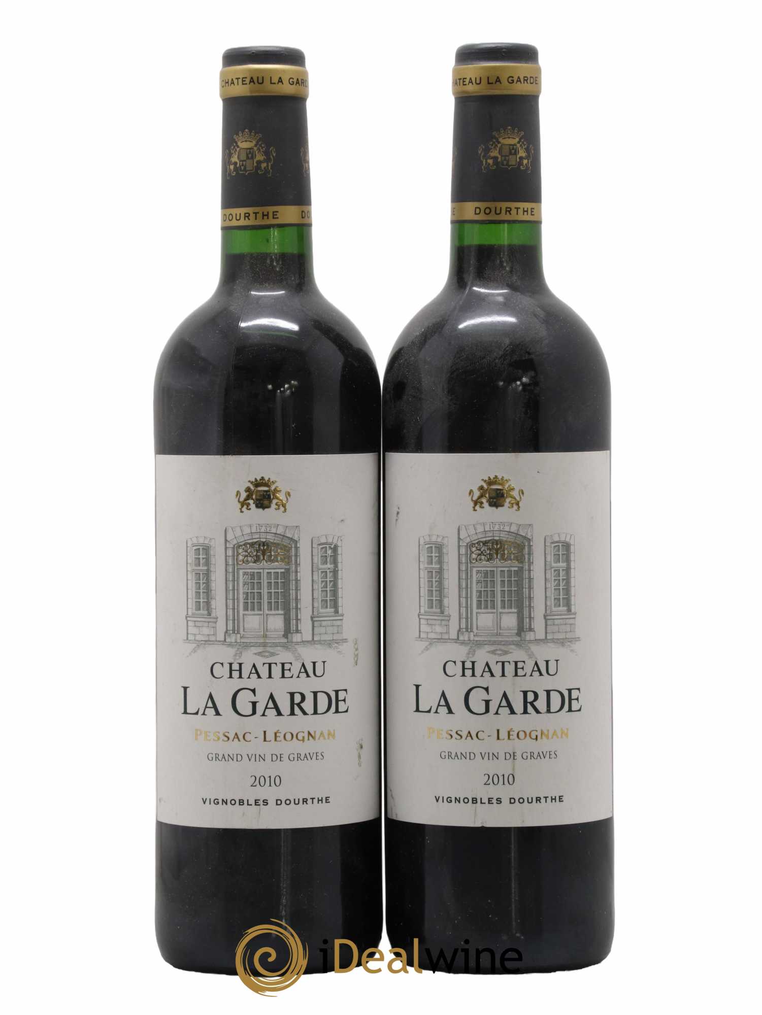 Château la Garde 2010 - Lot de 2 bouteilles - 0