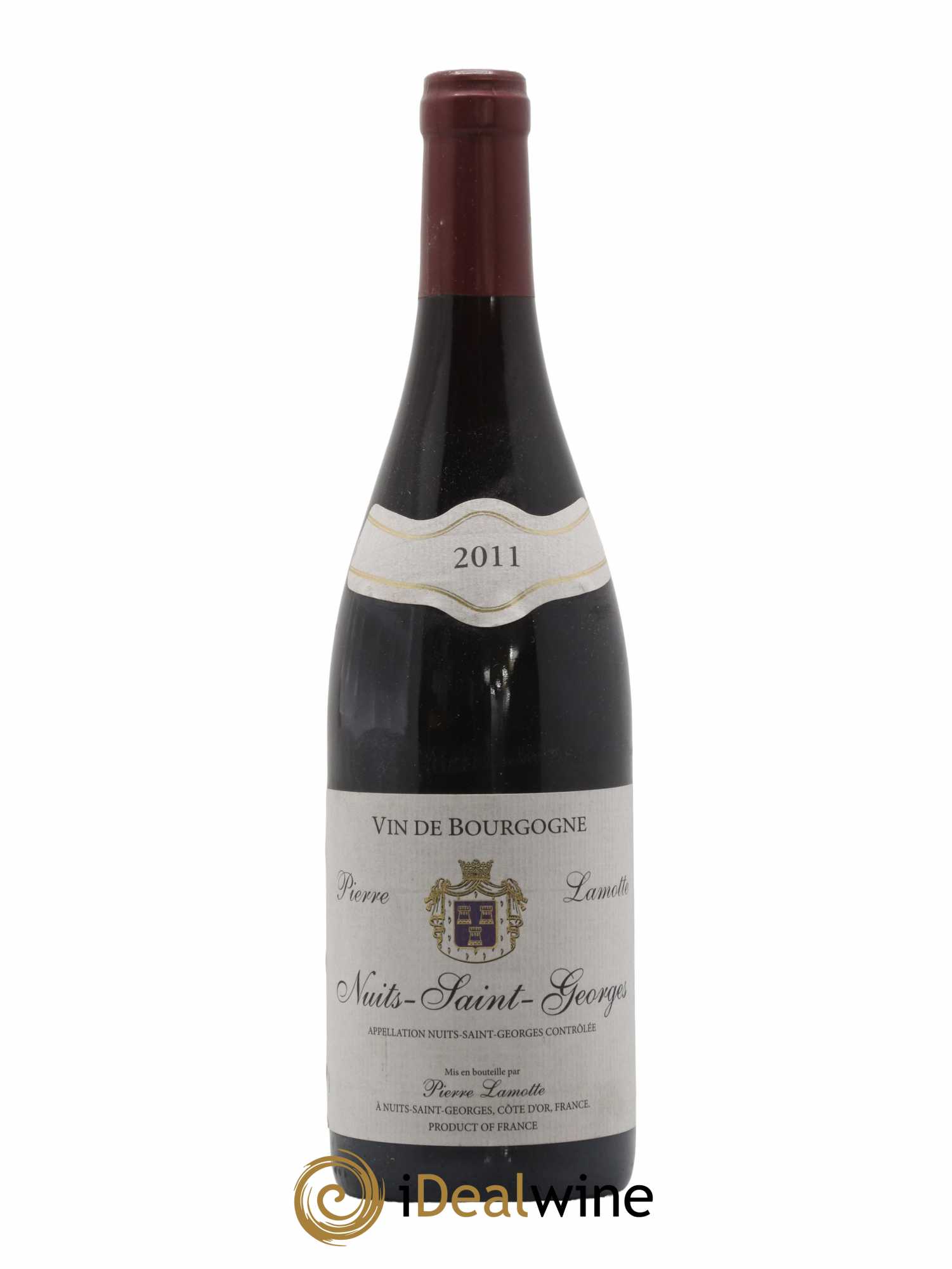 Nuits-Saint-Georges Pierre Lamotte 2011 - Lot de 1 bouteille - 0