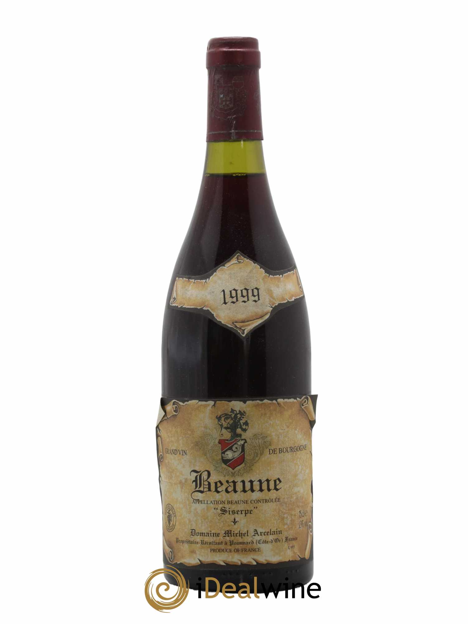 Beaune Siserpe Arcelain 1999 - Lot de 1 bouteille - 0