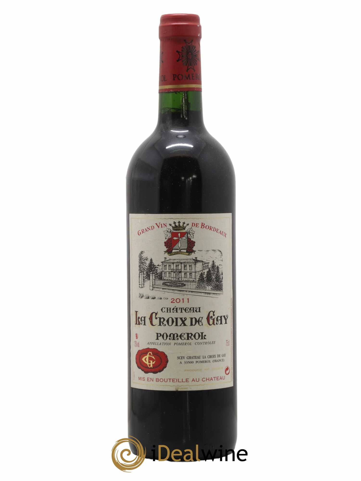 Château la Croix de Gay 2011 - Lot de 1 bouteille - 0