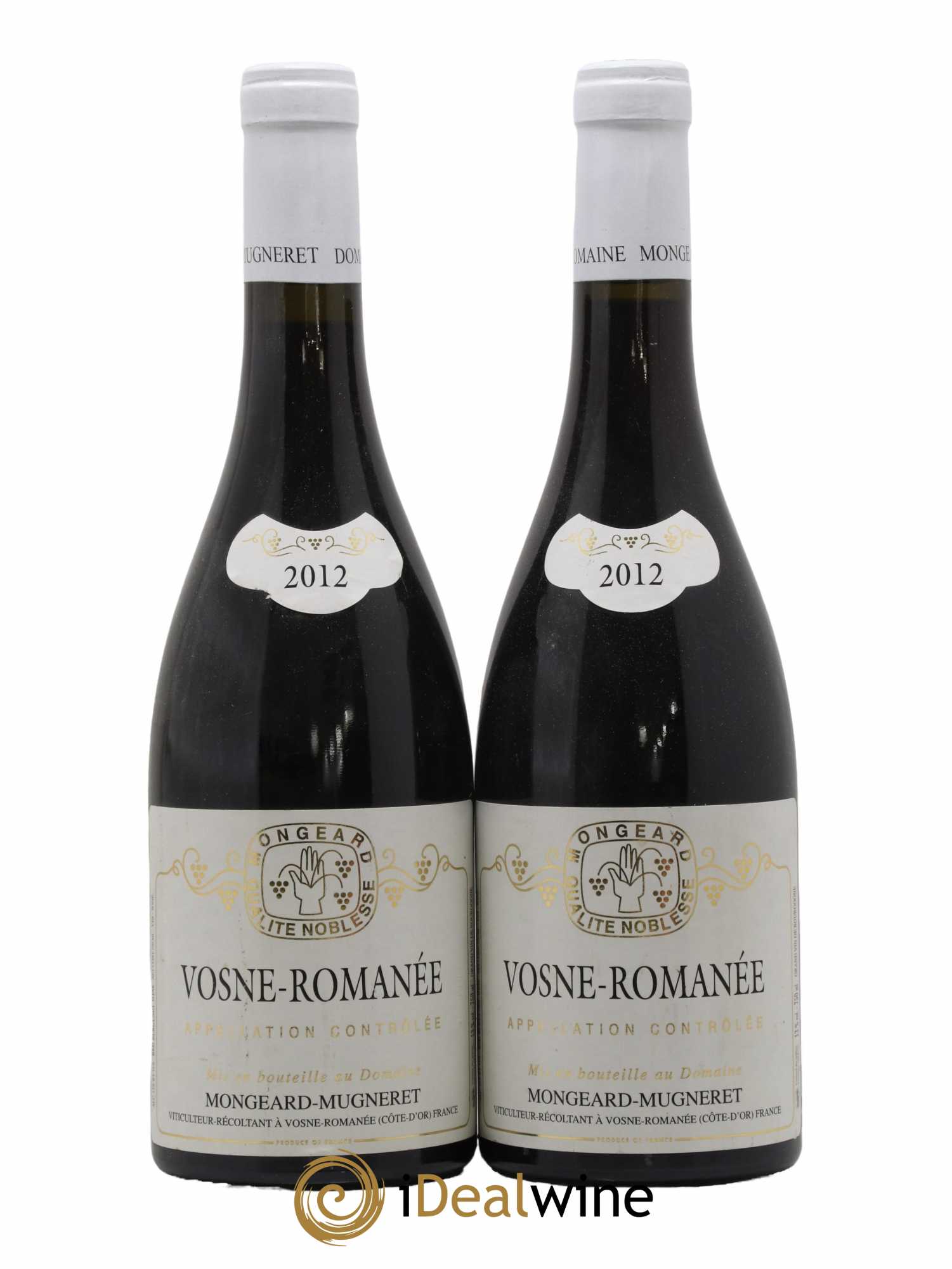 Vosne-Romanée Mongeard-Mugneret (Domaine) 2012 - Lotto di 2 bottiglie - 0