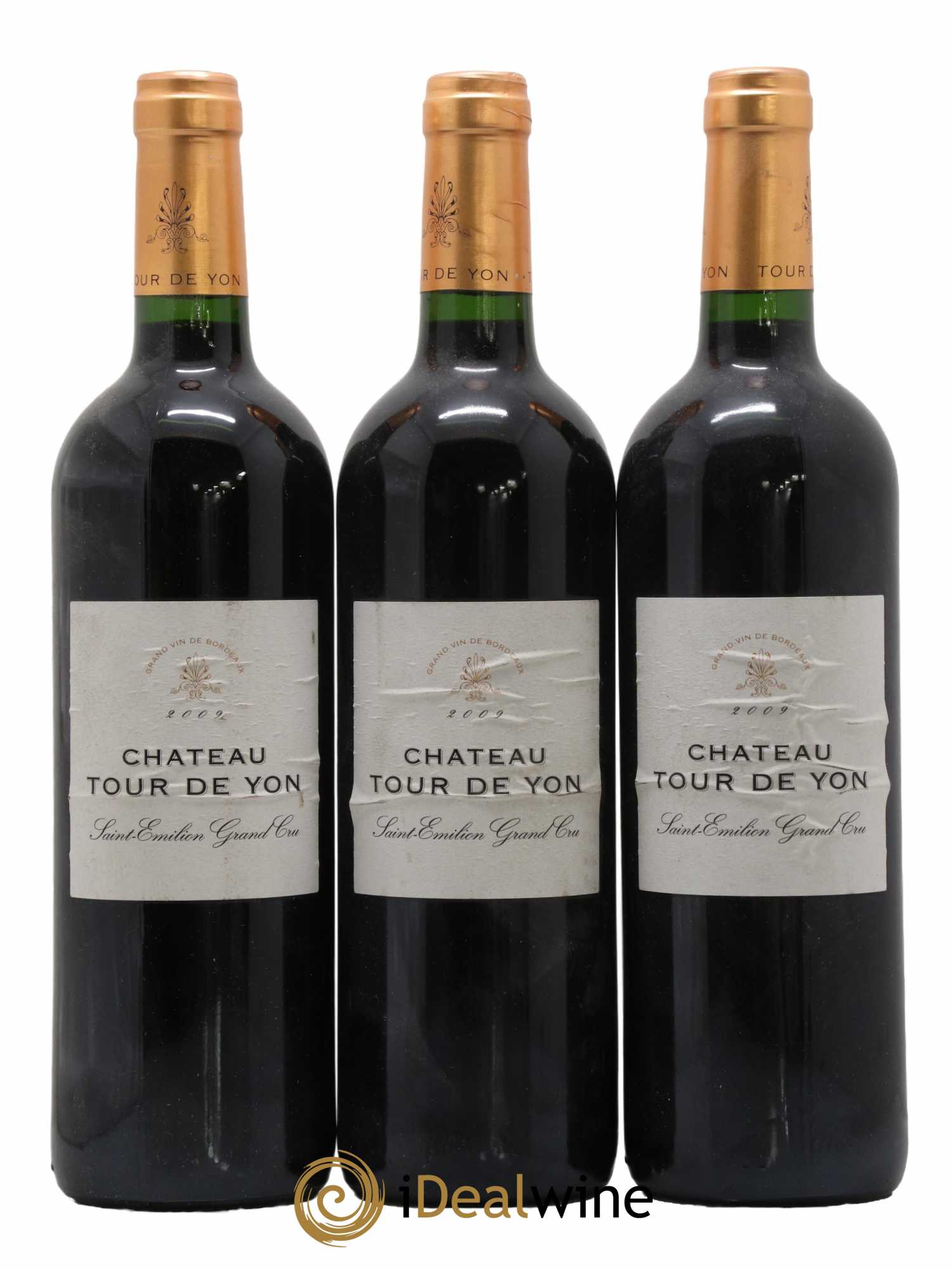 Saint-Émilion Grand Cru Tour De Yon 2009 - Lot de 3 bouteilles - 0