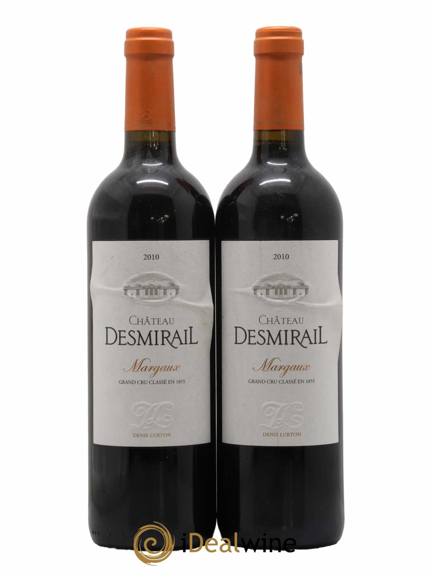Château Desmirail 3ème Grand Cru Classé 2010 - Lot de 2 bouteilles - 0