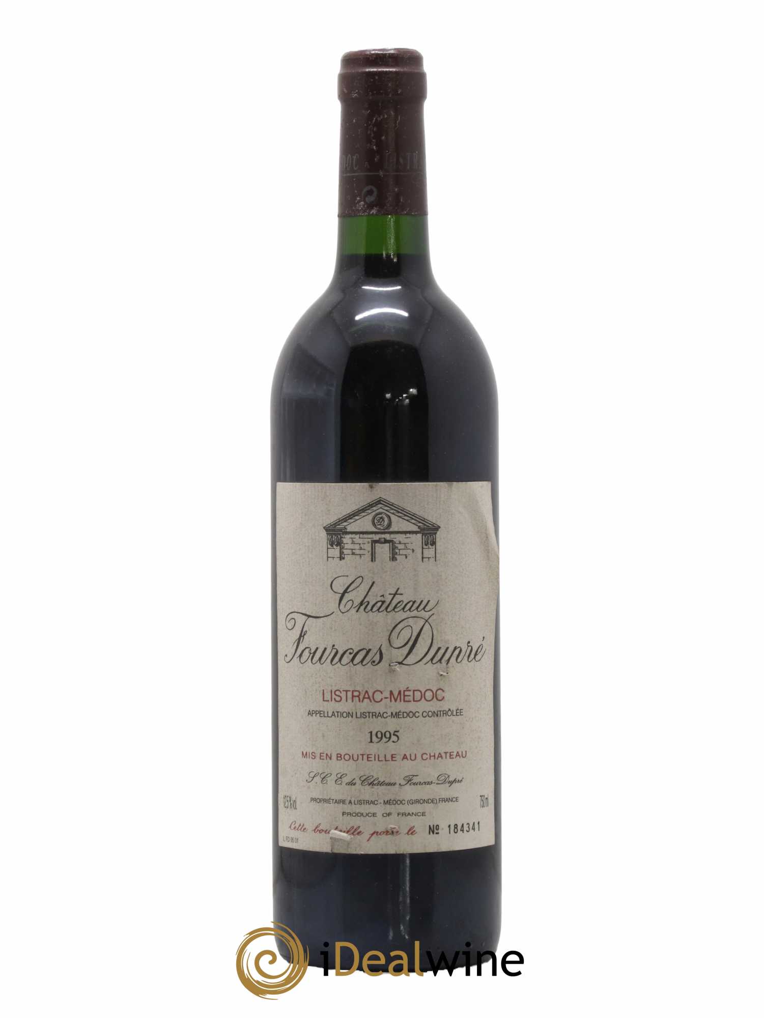 Château Fourcas Dupré 1995 - Lot de 1 bouteille - 0