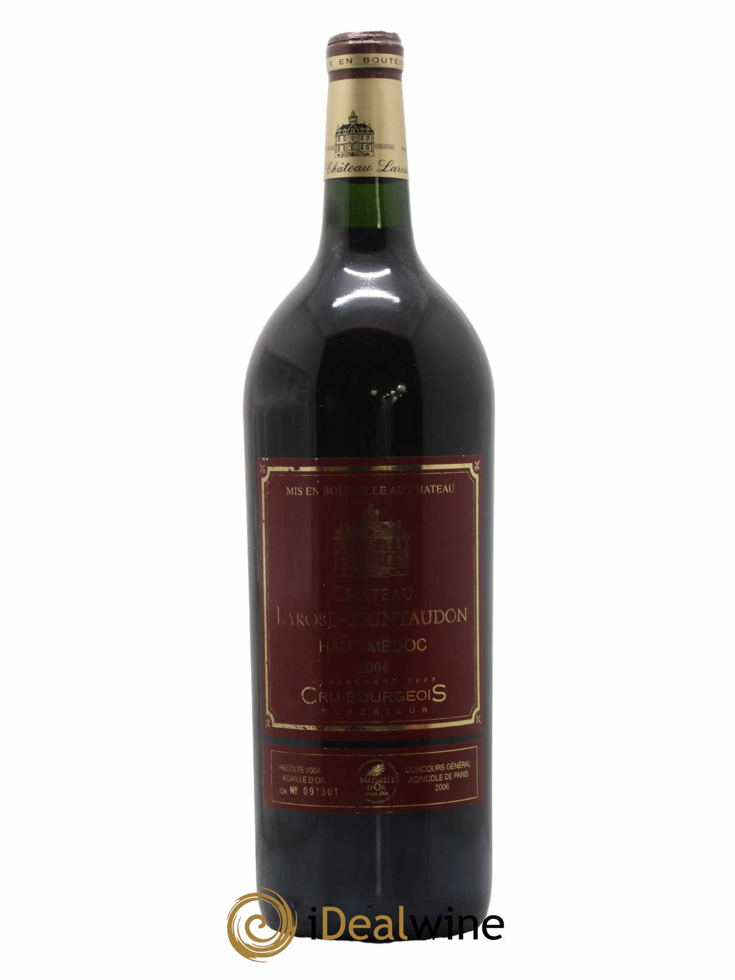 Château Larose Trintaudon Cru Bourgeois 2004 - Posten von 1 Magnum - 0