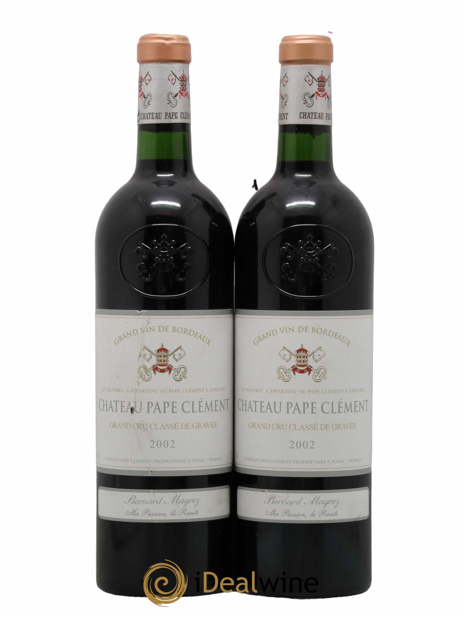 Château Pape Clément Cru Classé de Graves 2002 - Lot de 2 bouteilles - 0