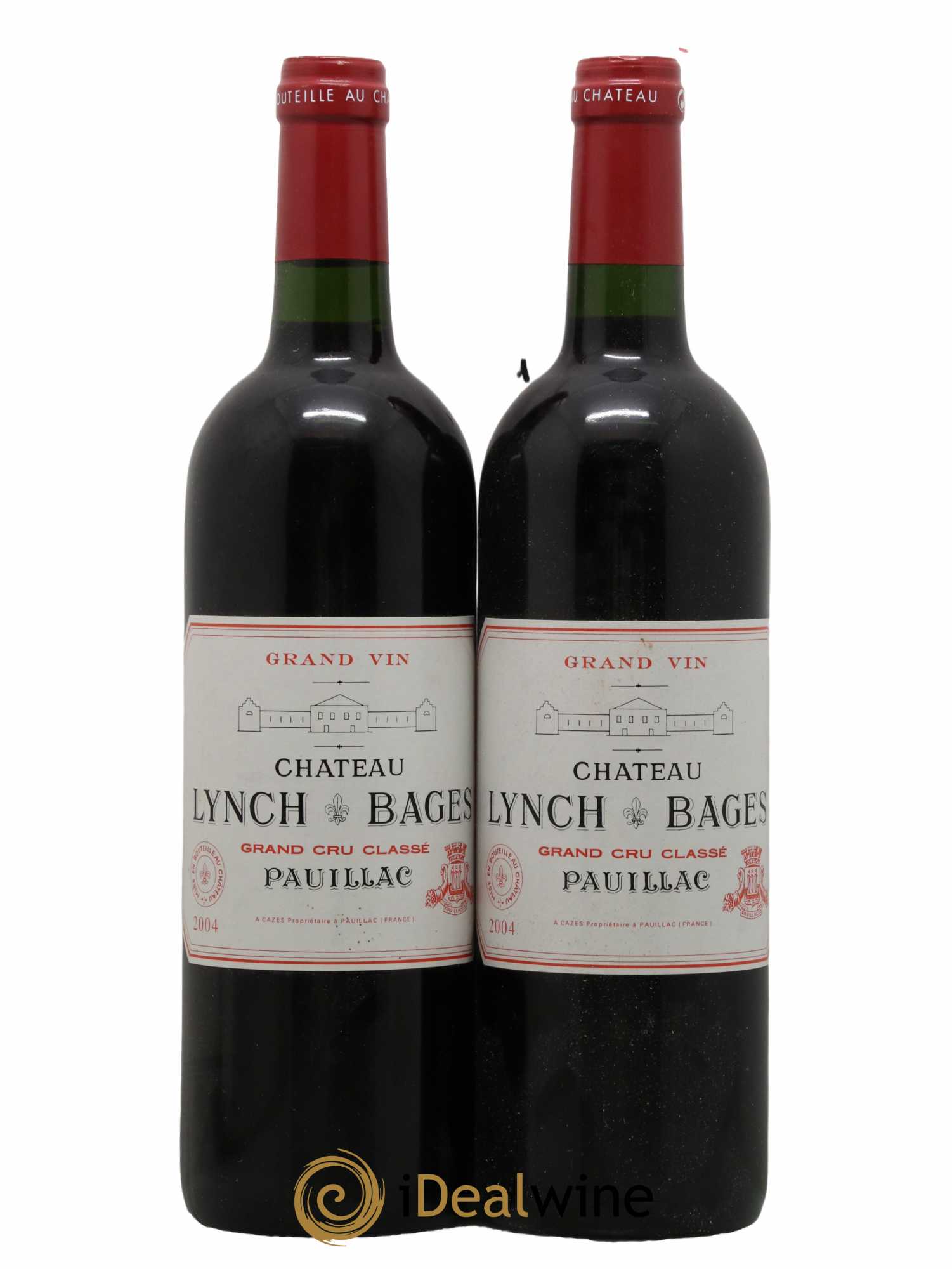 Château Lynch Bages 5ème Grand Cru Classé 2004 - Lot of 2 bottles - 0