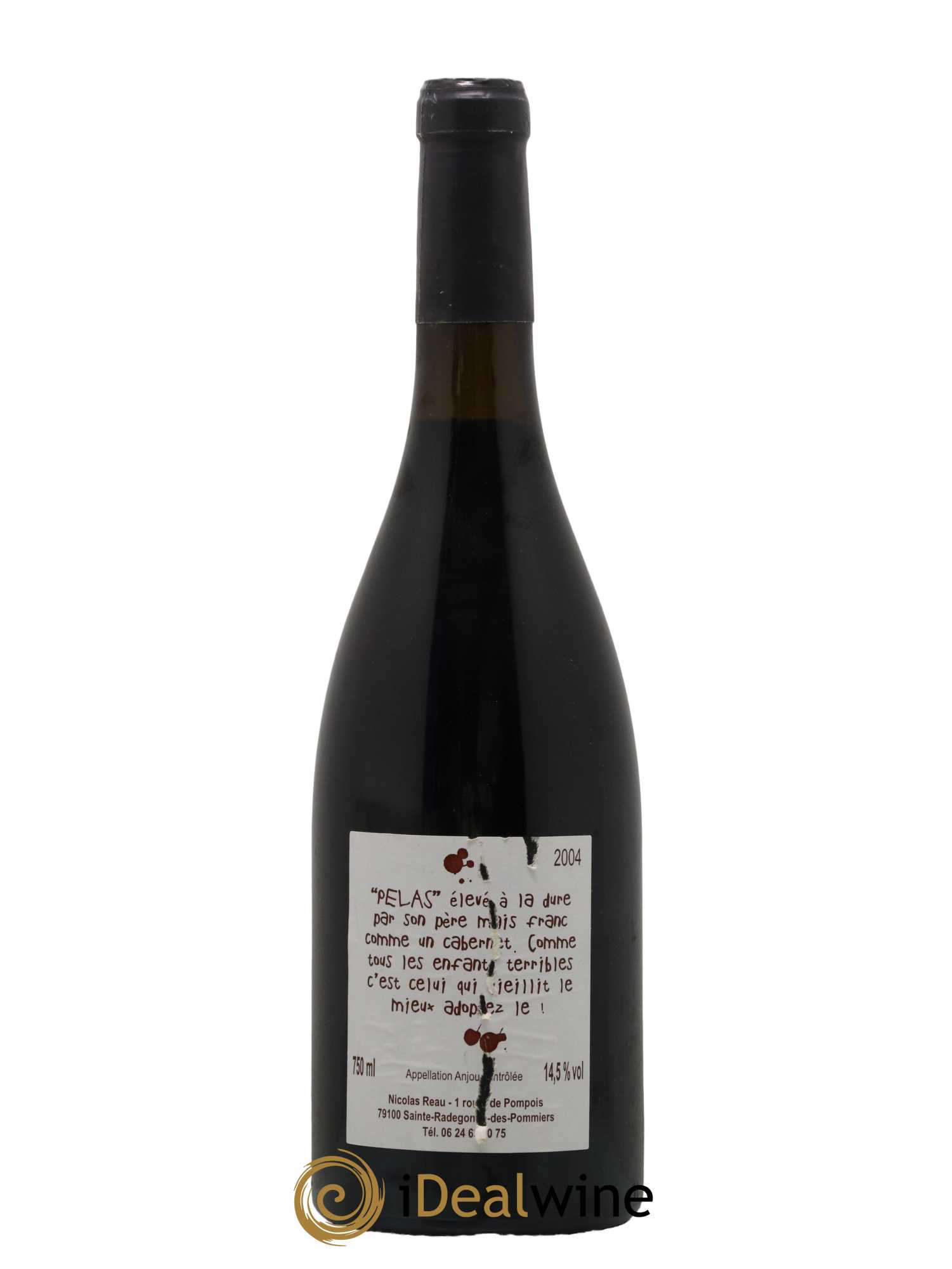 Anjou Clos des Treilles L'Enfant Terrible Nicolas Réau 2004 - Lot of 1 bottle - 1