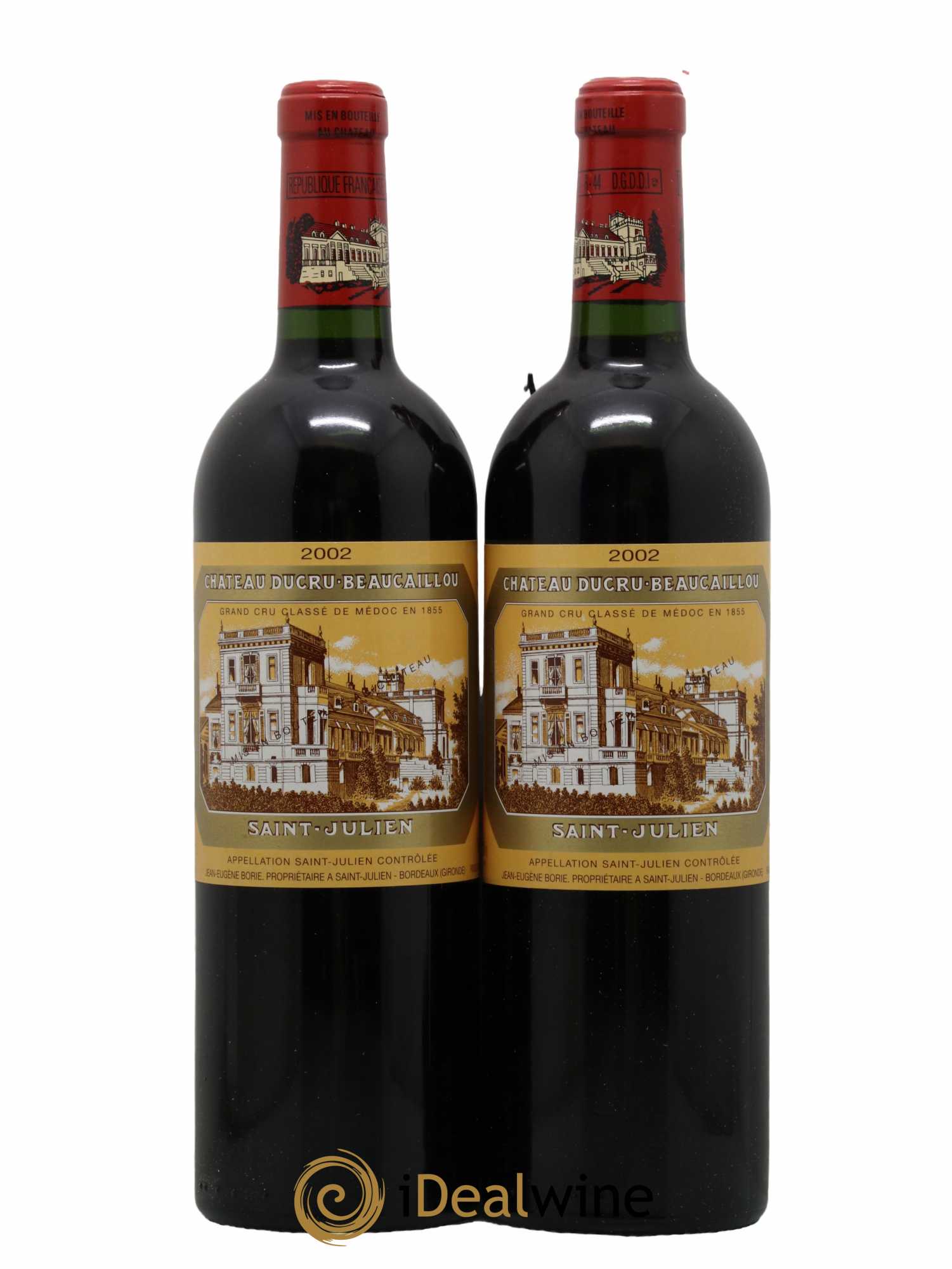 Château Ducru Beaucaillou 2ème Grand Cru Classé 2002 - Lot de 2 bouteilles - 0