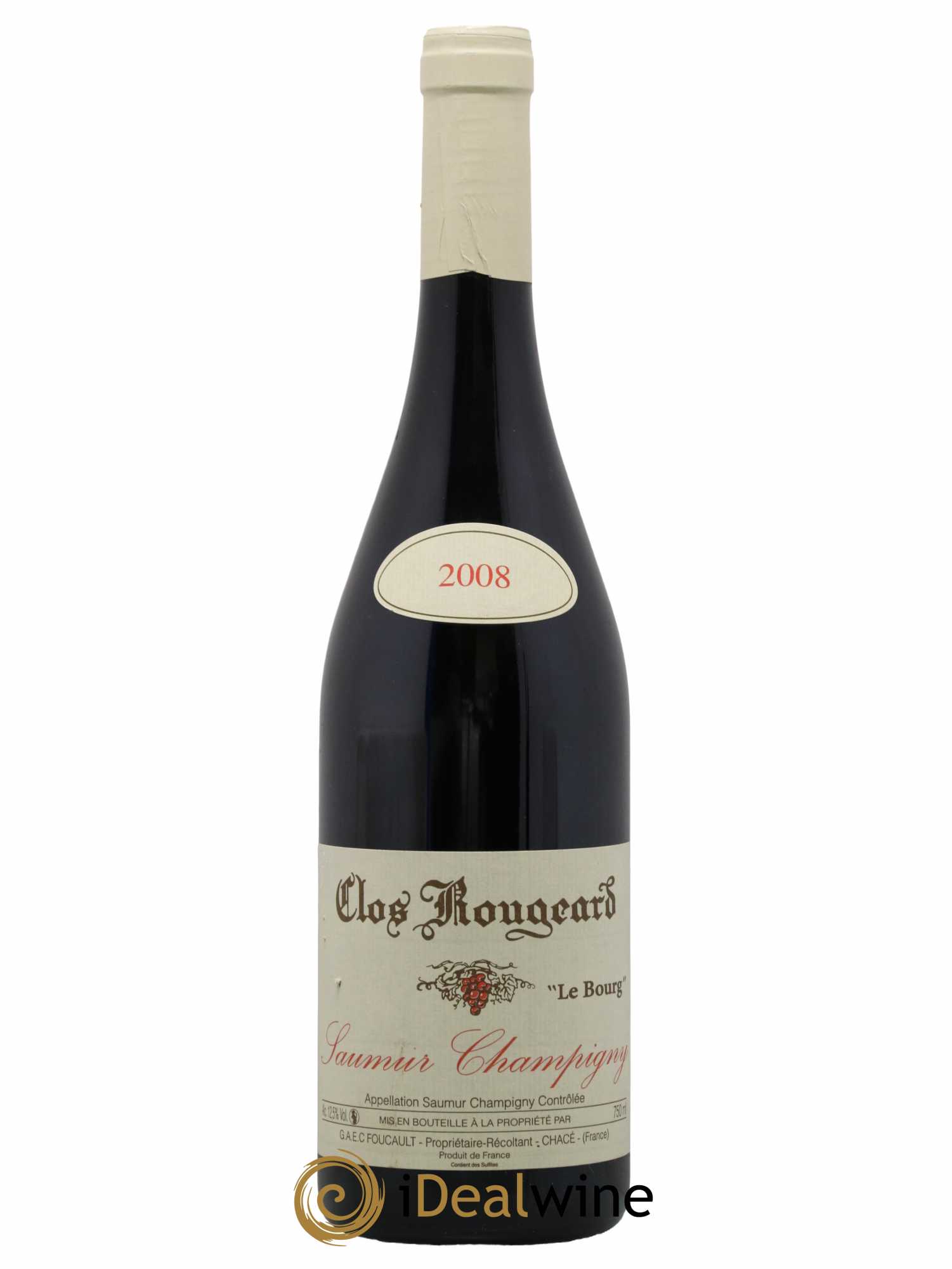 Saumur-Champigny Le Bourg Clos Rougeard 2008 - Lot de 1 bouteille - 0