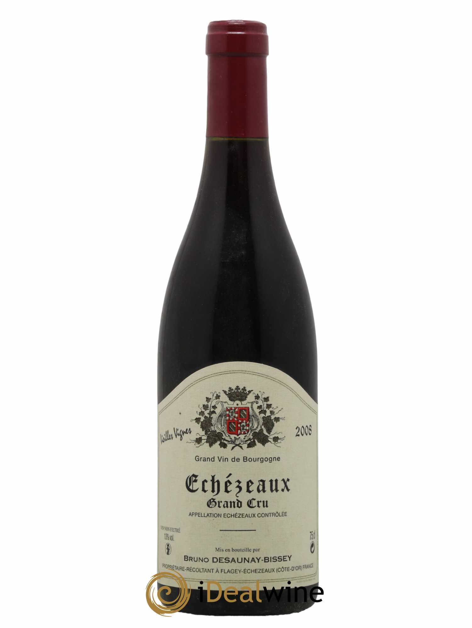 Echezeaux Grand Cru Vieilles Vignes Bruno Desauney-Bissey 2008 - Lot of 1 bottle - 0
