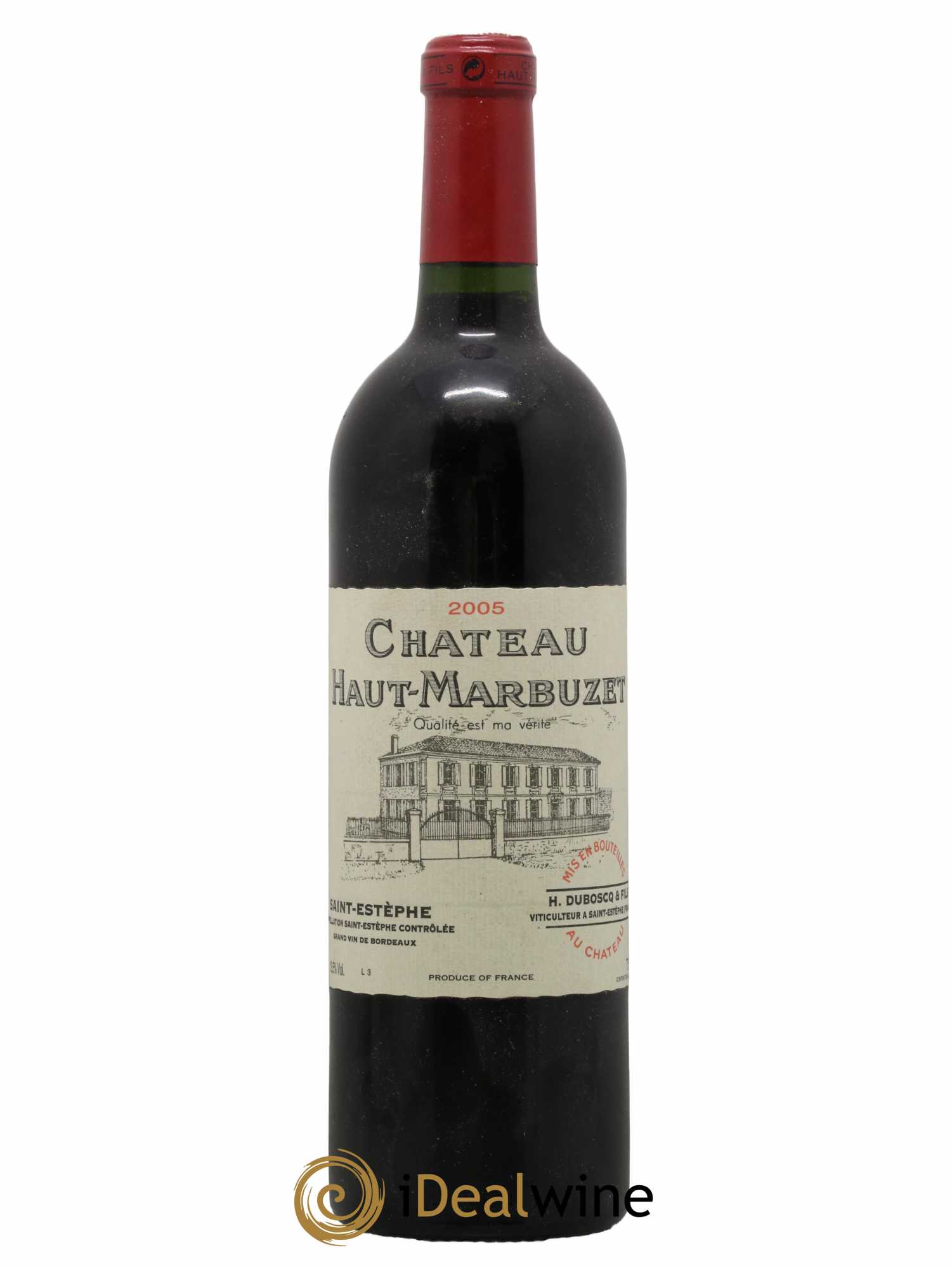 Château Haut Marbuzet 2005 - Lot de 1 bouteille - 0